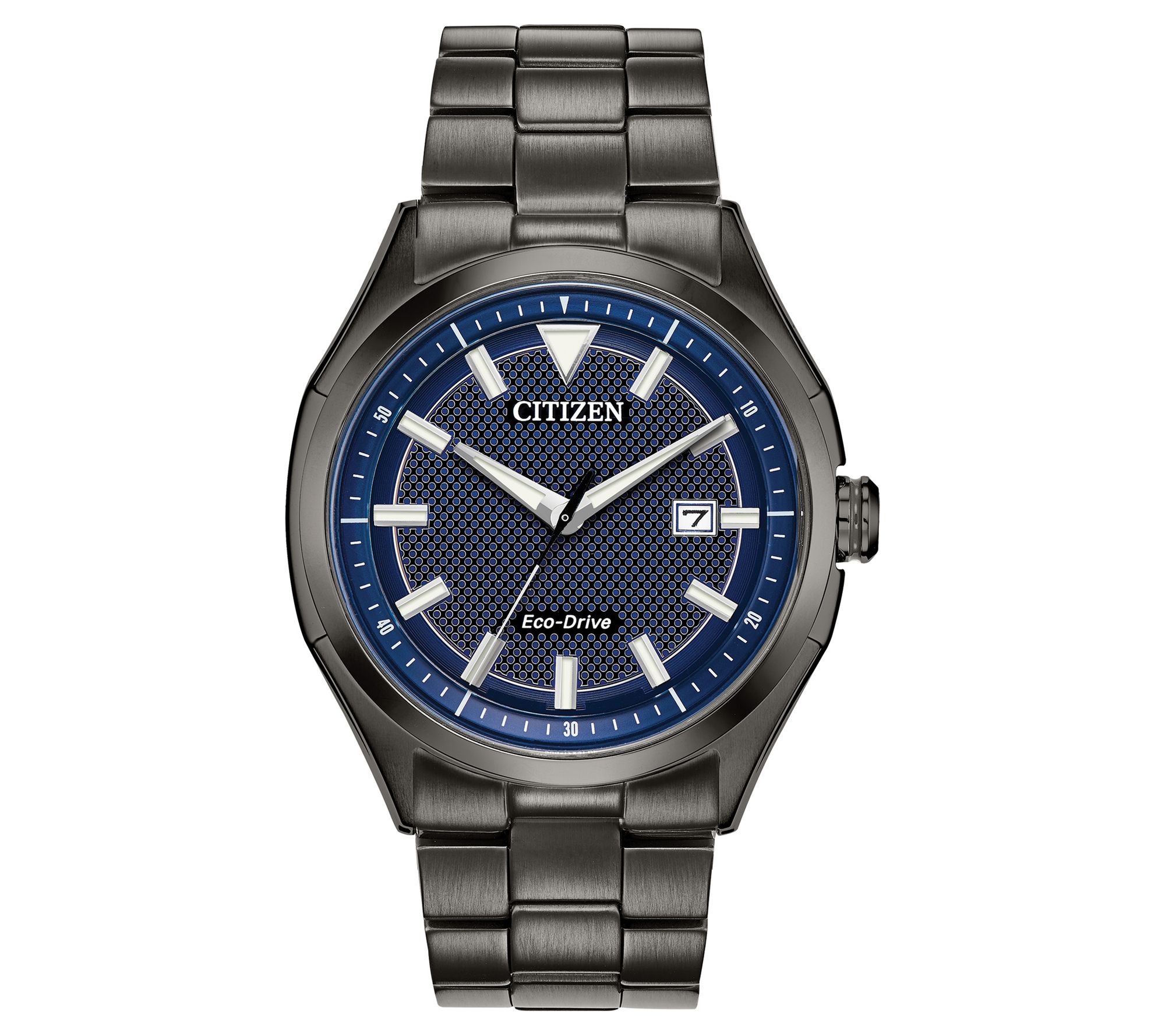 Citizen Men's Eco-Drive WDR Blue Dial Watch