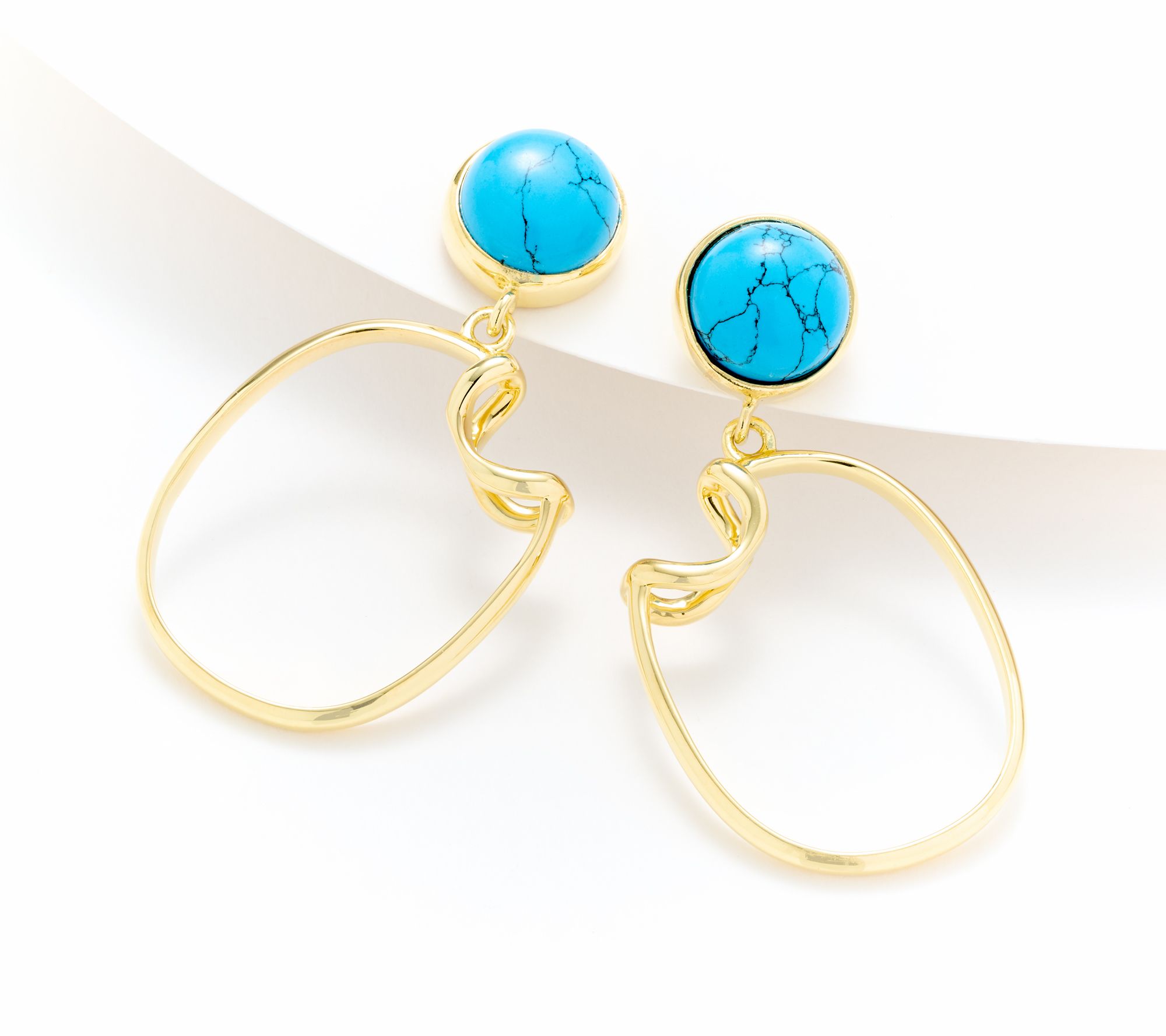 Sophie Blake Rumor Earrings, 14K Gold Plated