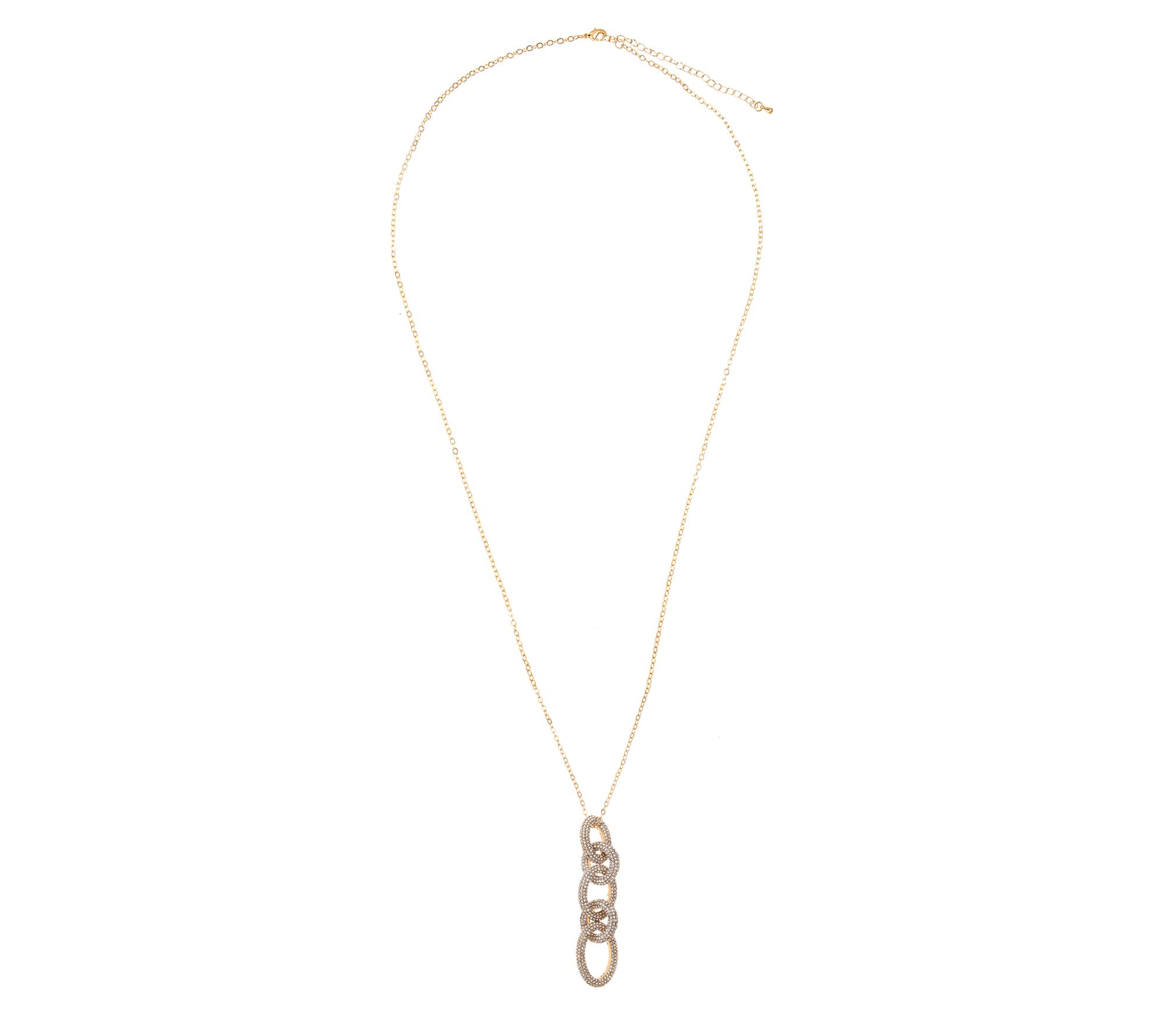 Zaxie x Stefanie Taylor Goldtone Link Necklace