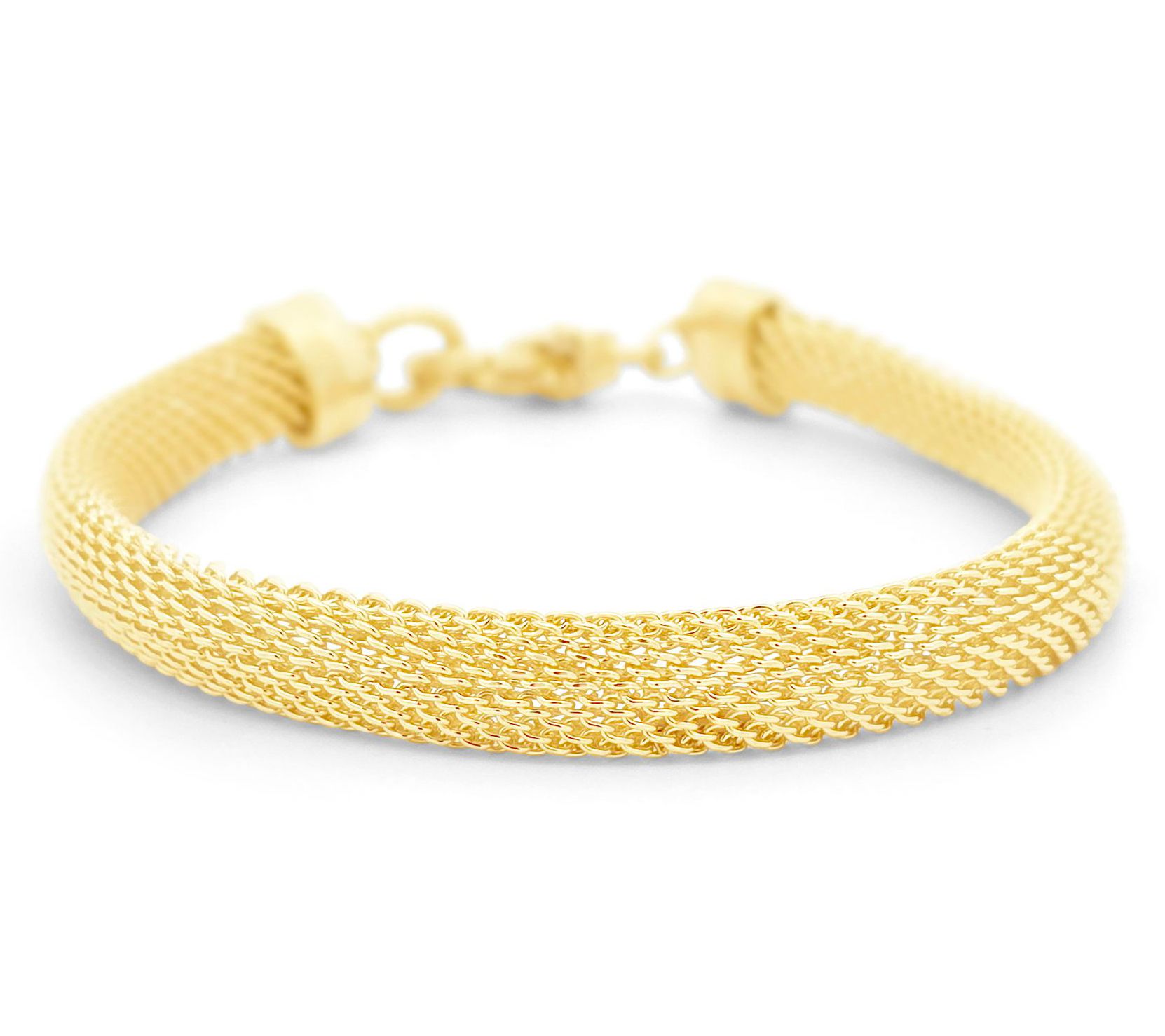 Ariva 18K Gold Vermeil Mesh  Bracelet