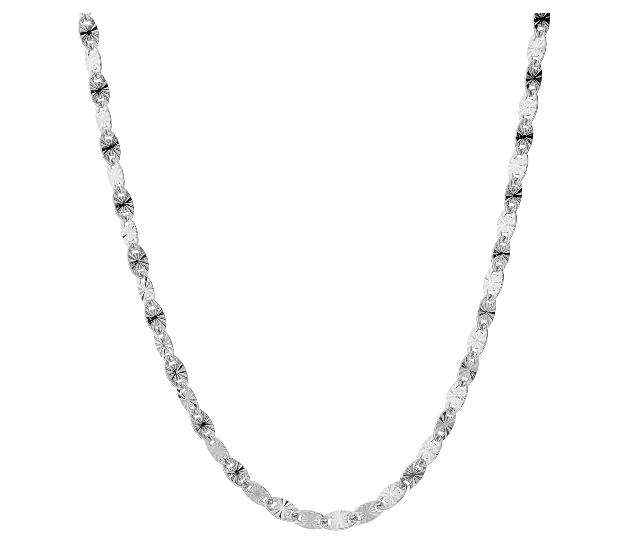 Bronzo Italia 18" Confetti Chain Necklace, 18KGold Plated