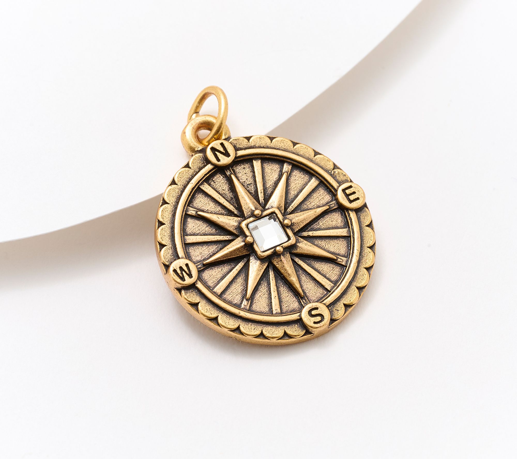Divinely Guided by Theresa Caputo Compass Charm
