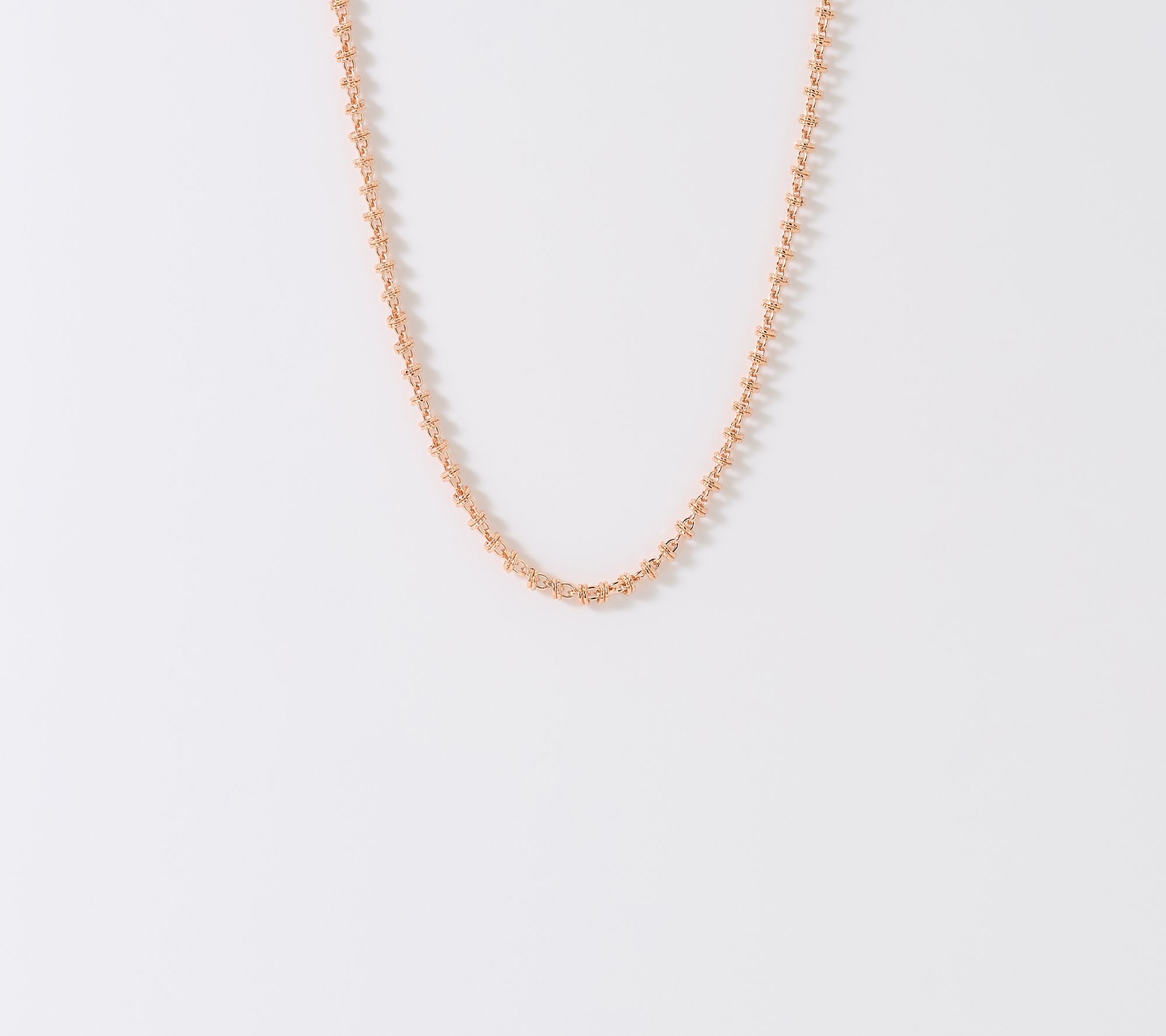  David Markstein Bronze Status Link Necklace, 18"