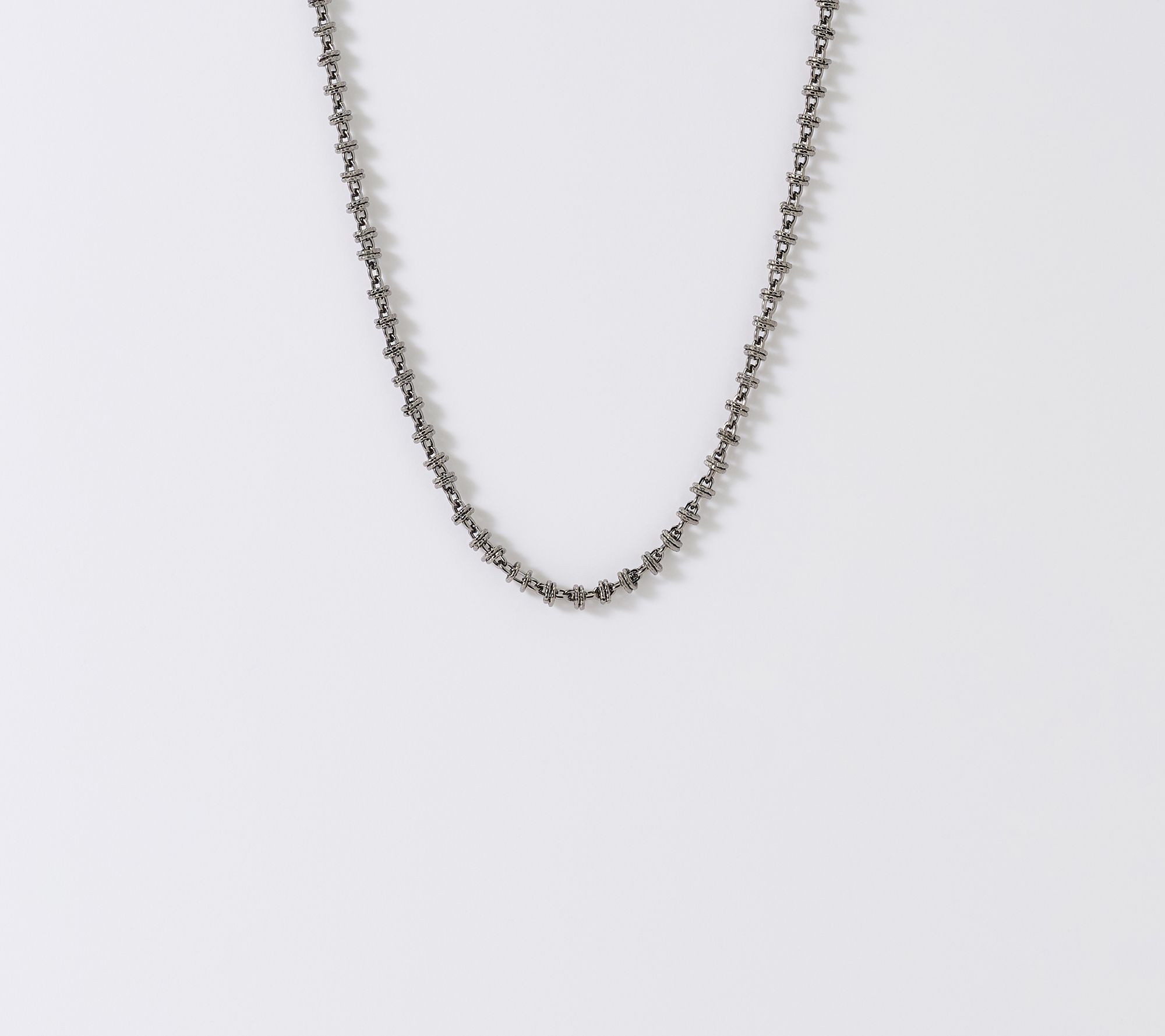 David Markstein Bronze Status Link Necklace, 18"