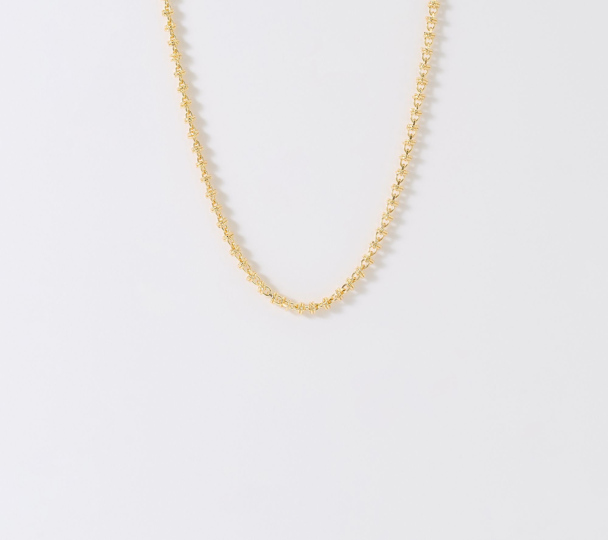 David Markstein Bronze Status Link Necklace, 18"
