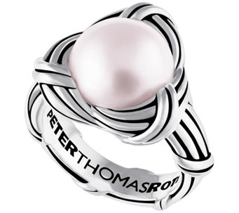 Peter Thomas Roth Sterling Pink Cultured PearlLove Knot Ring - J393832