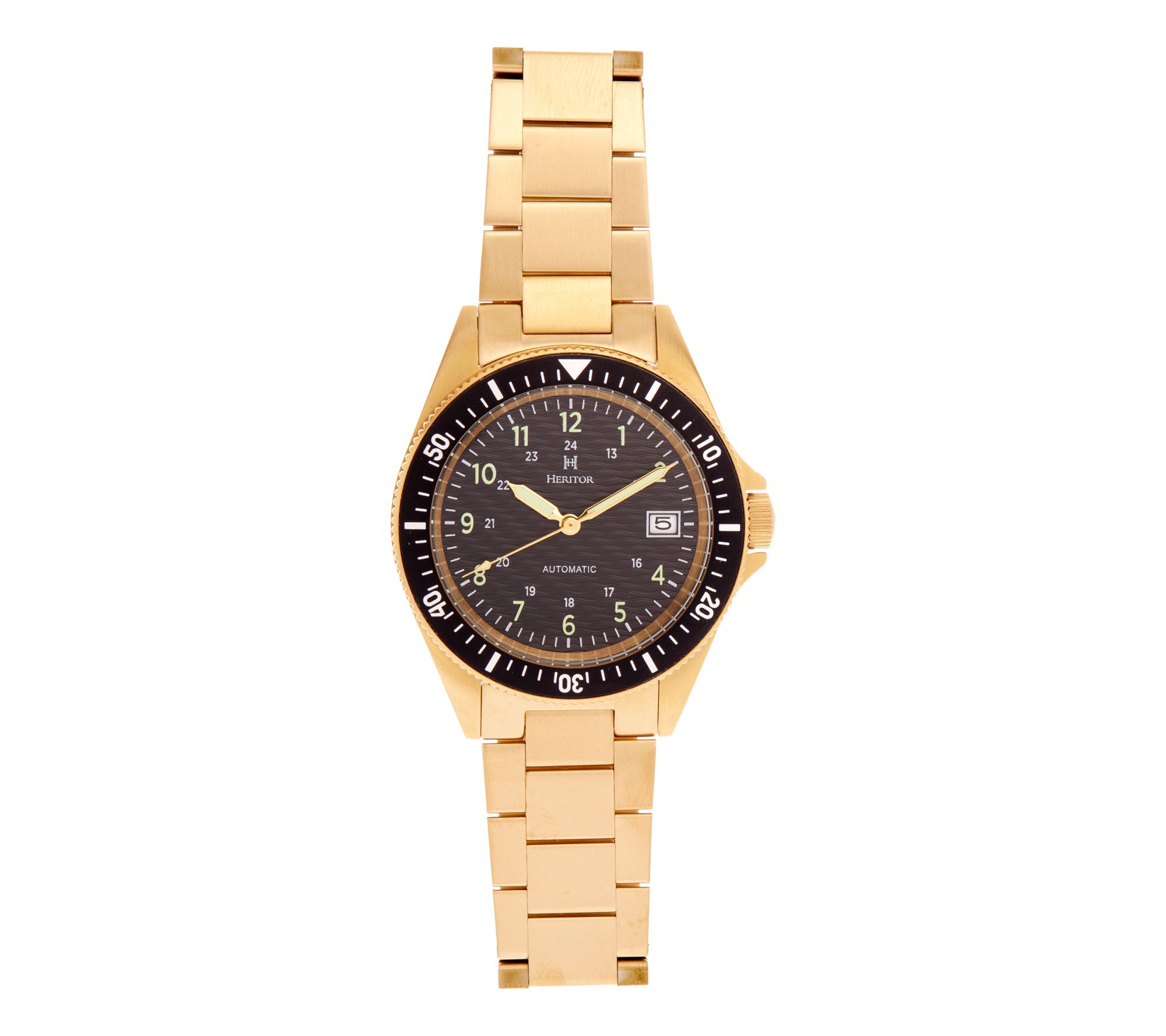 Heritor Automatic Men's Calder Stainless SteelBracelet Watch