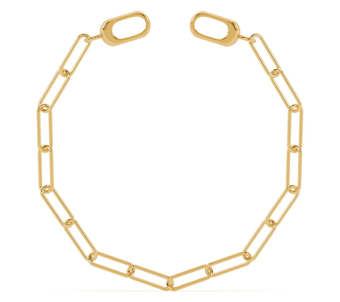 ONI Fine Jewelry Sterling Silver Baby Clip Bracelet