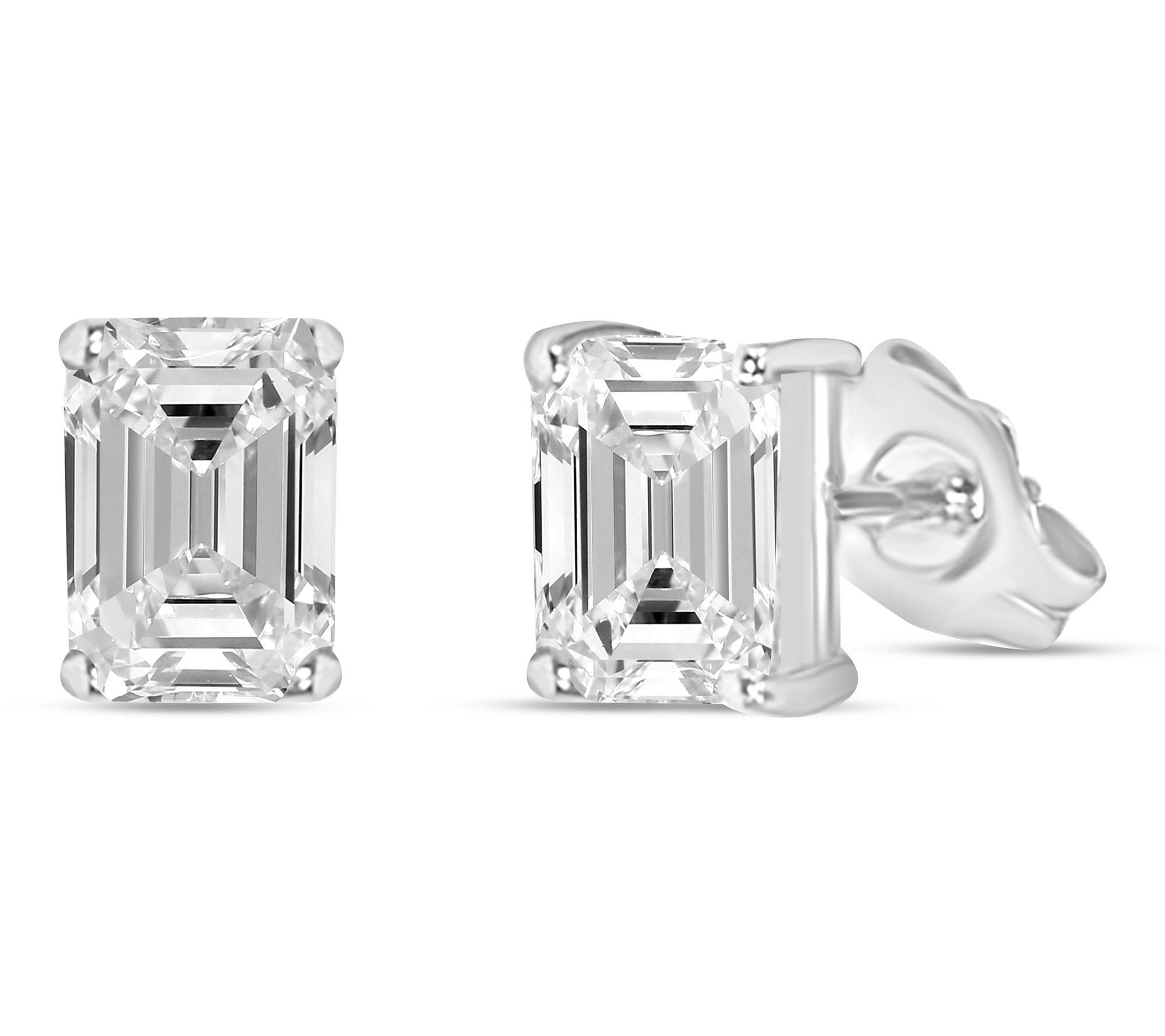 Fire Light 2.00 cttw Lab Grown Diamond Earrings, 14K Gold