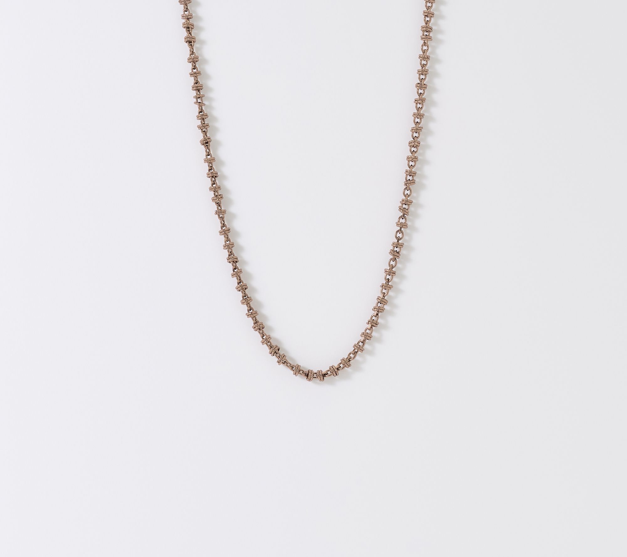  David Markstein Bronze Status Link Necklace, 20"