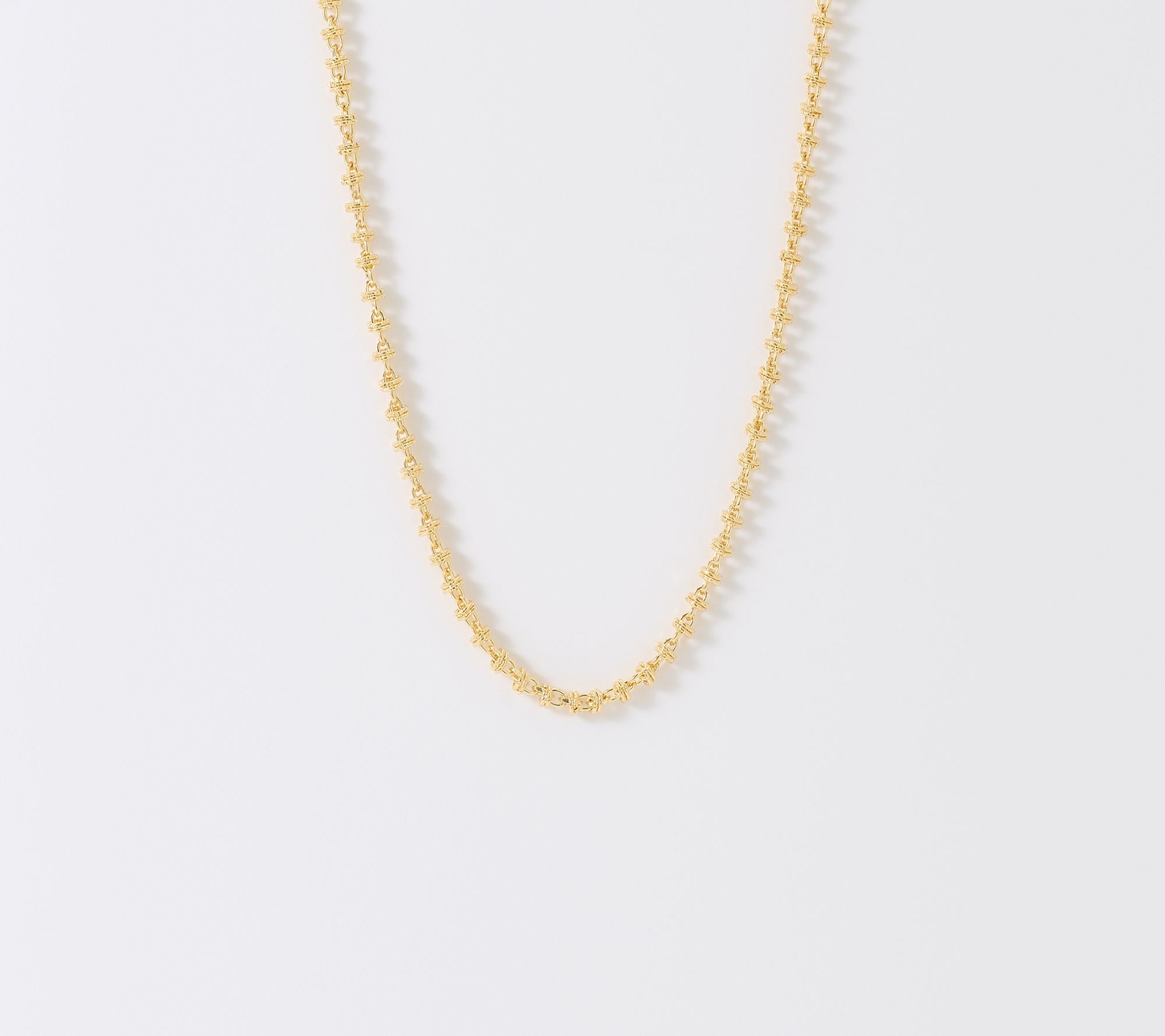 David Markstein Bronze Status Link Necklace, 20"