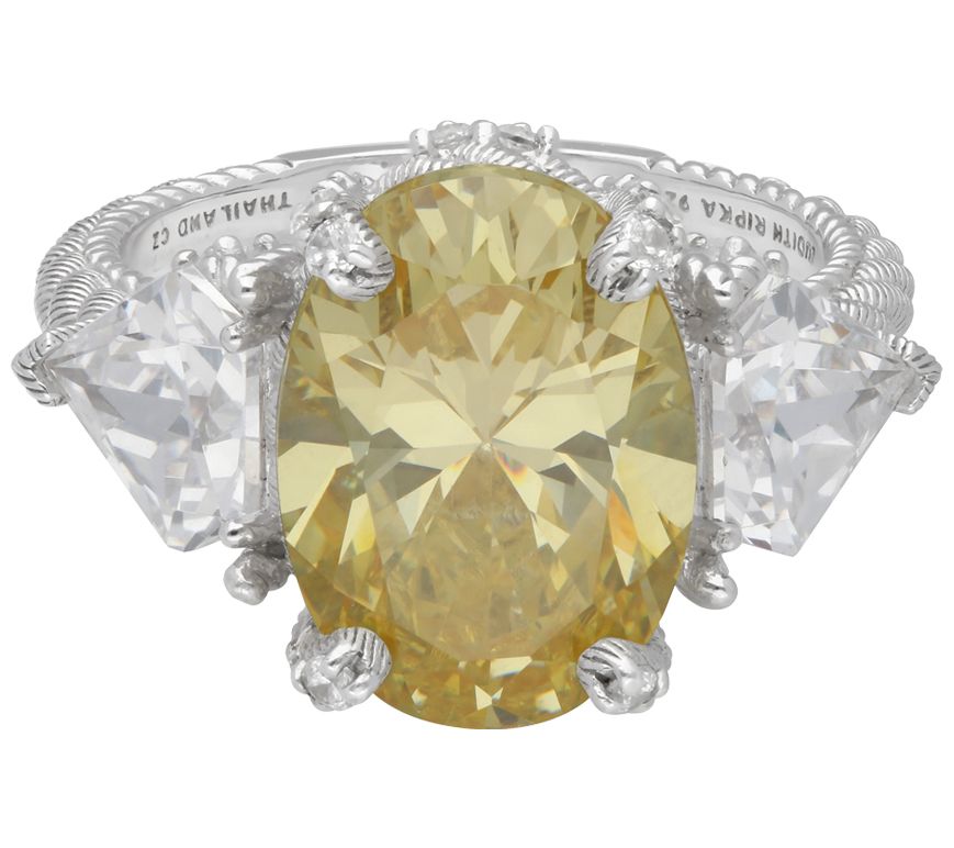 Judith ripka canary on sale ring