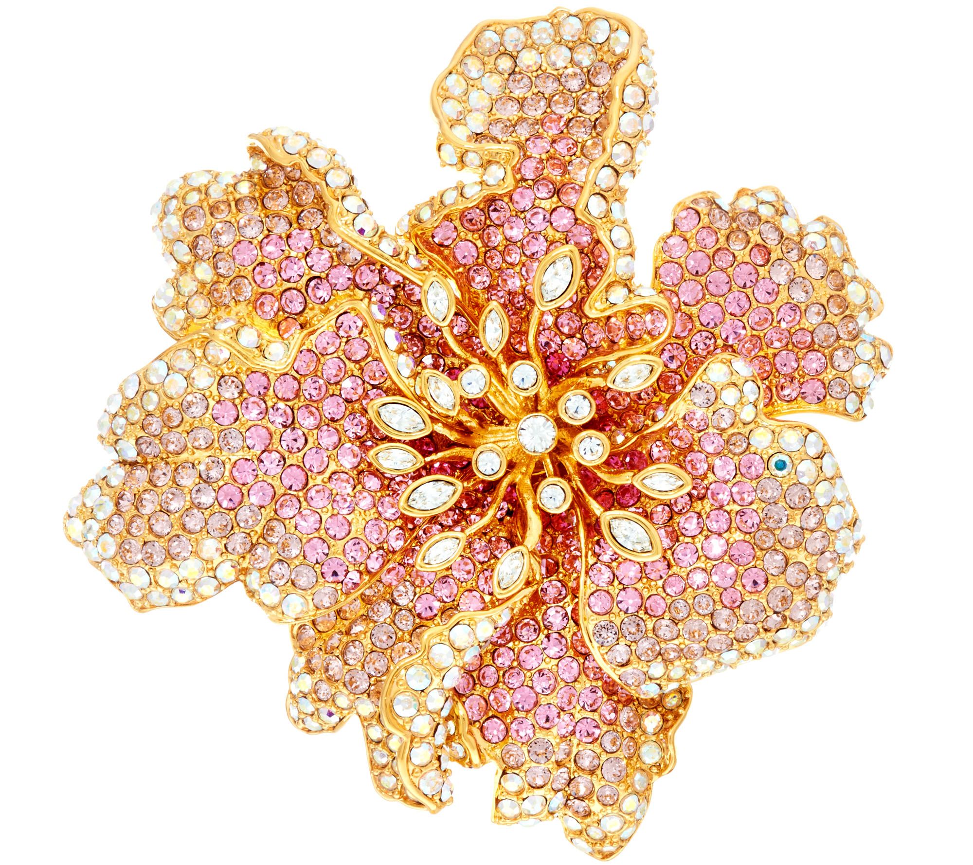 Joan Rivers Limited Edition Fantasy Flower Brooch - Page 1 — QVC.com