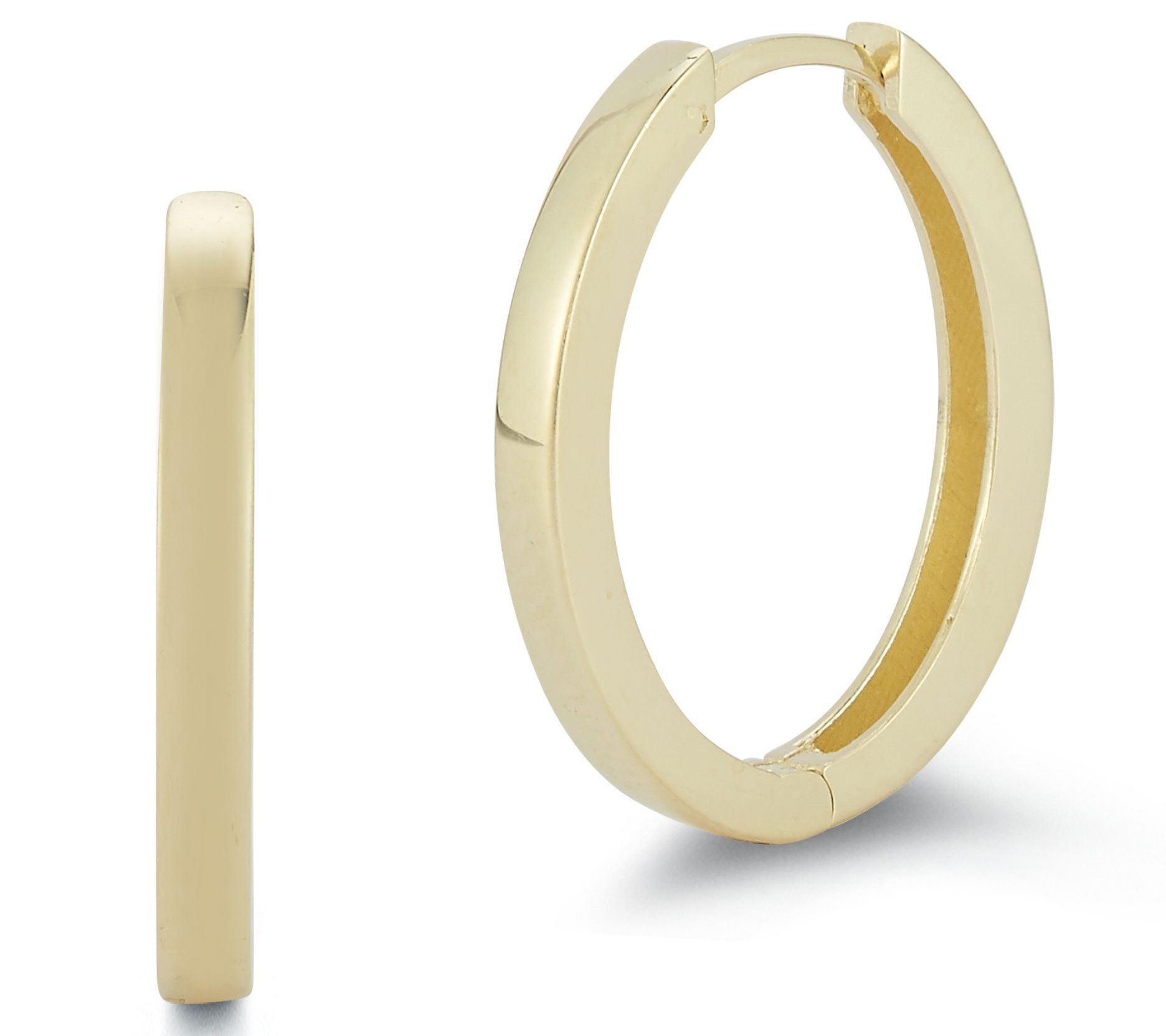 Qvc hot sale huggie earrings