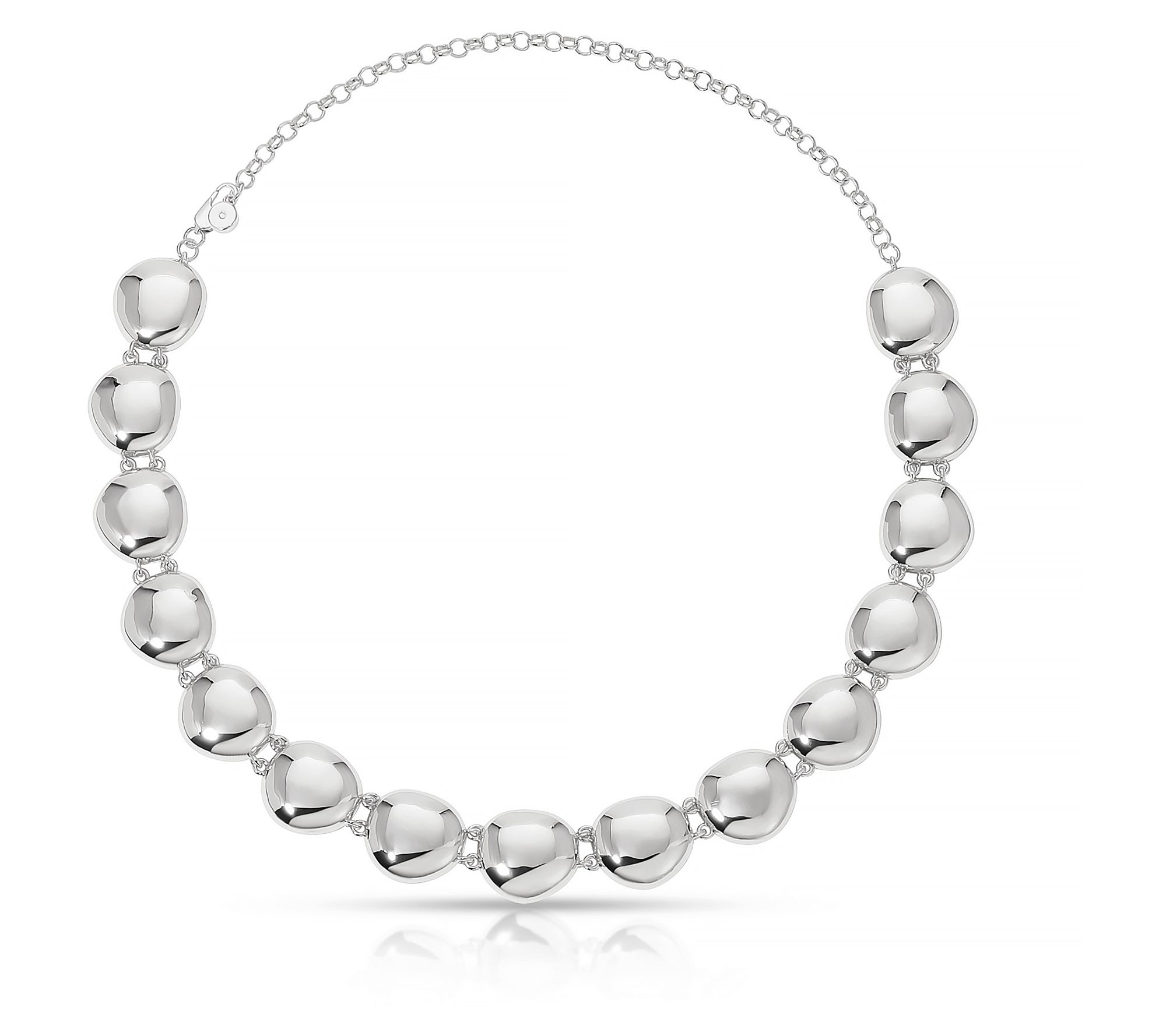 Ettika Polished Pebble Choker Necklace