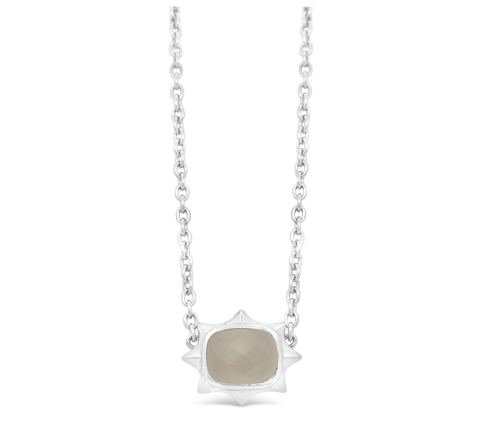 Margo Manhattan Sterling Silver Gemstone Ella Necklace