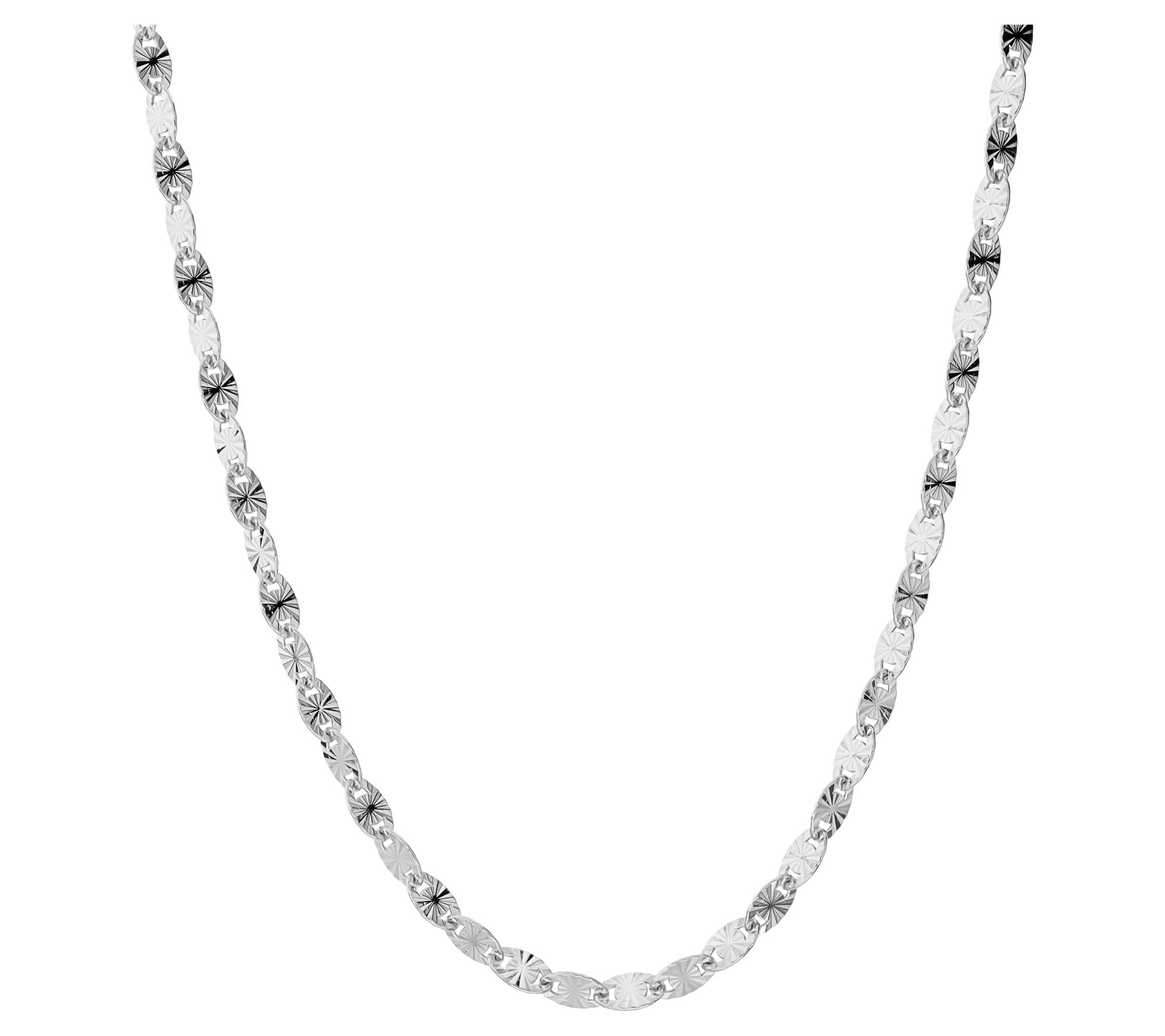 Bronzo Italia 22" Confetti Chain Necklace, 18KGold Plated