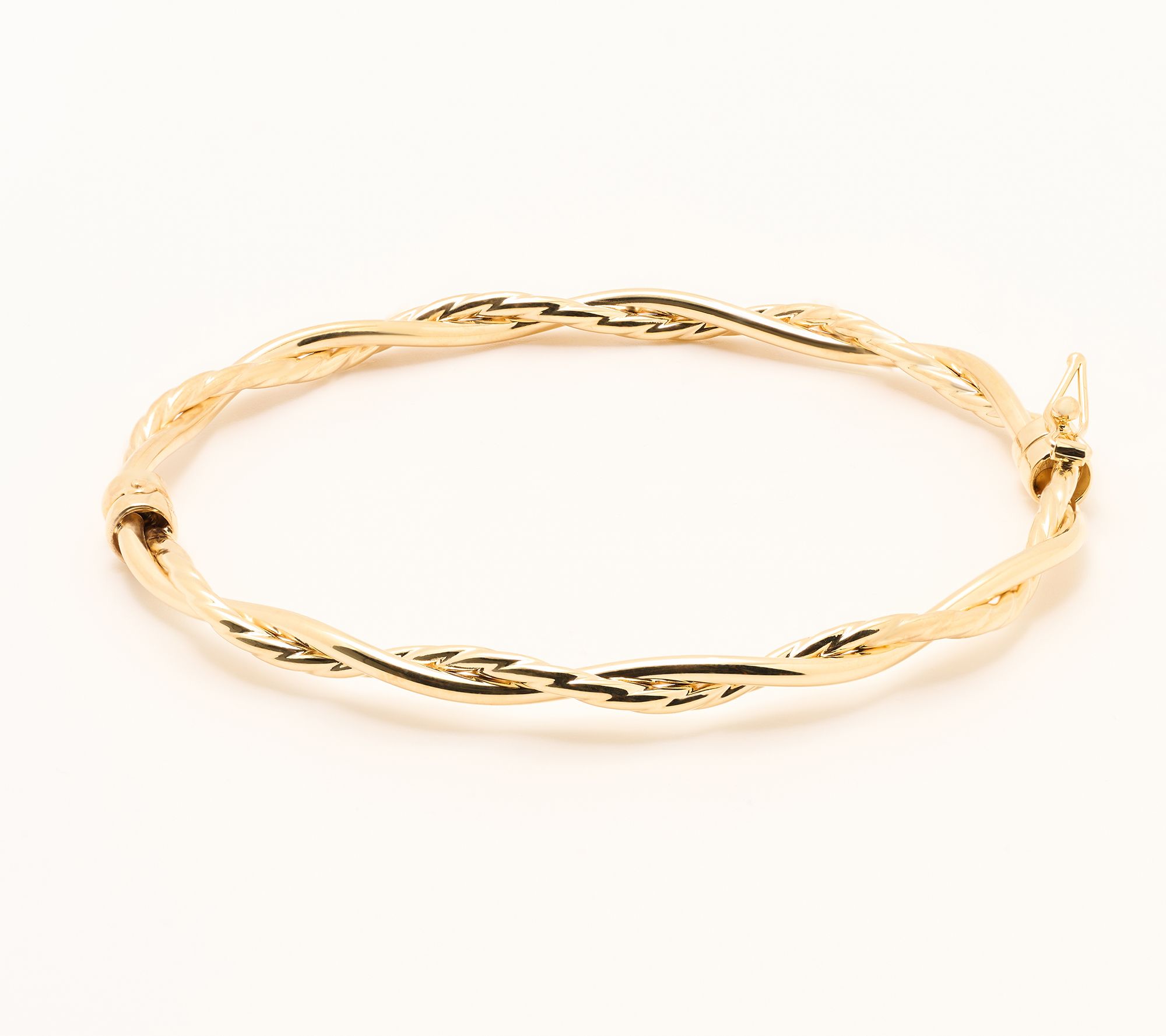 David Markstein Bronze Elevated Polished and Textured Bangle