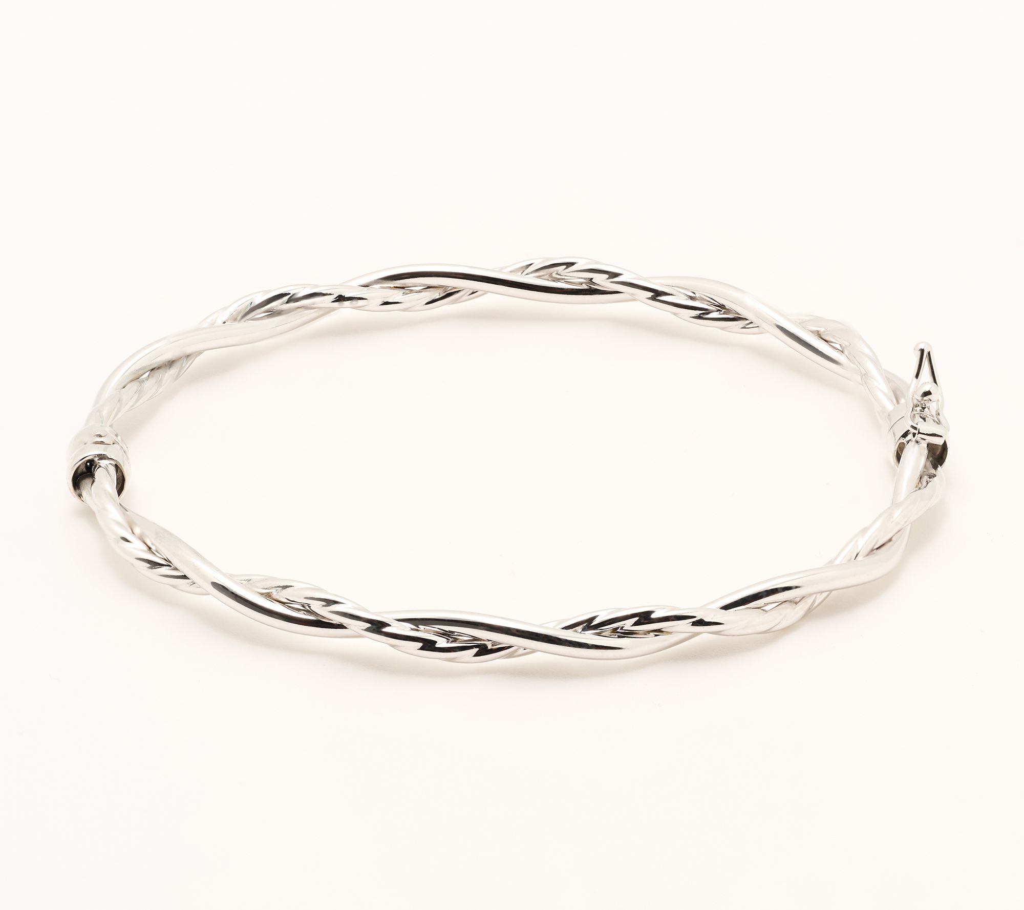 David Markstein Bronze Elevated Polished and Textured Bangle