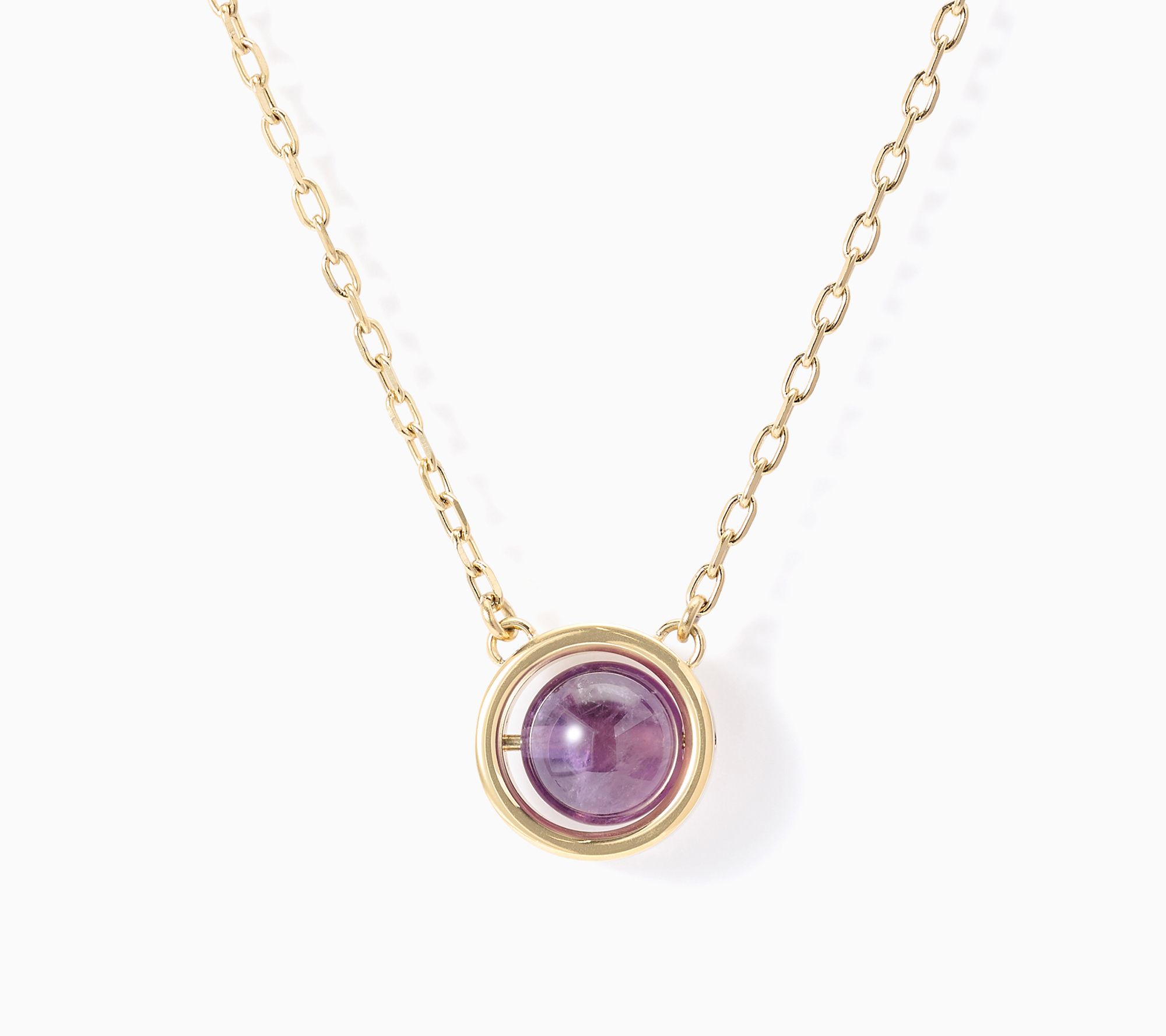 TJ by T Jazelle Gemstone Necklace, Stainless Steel
