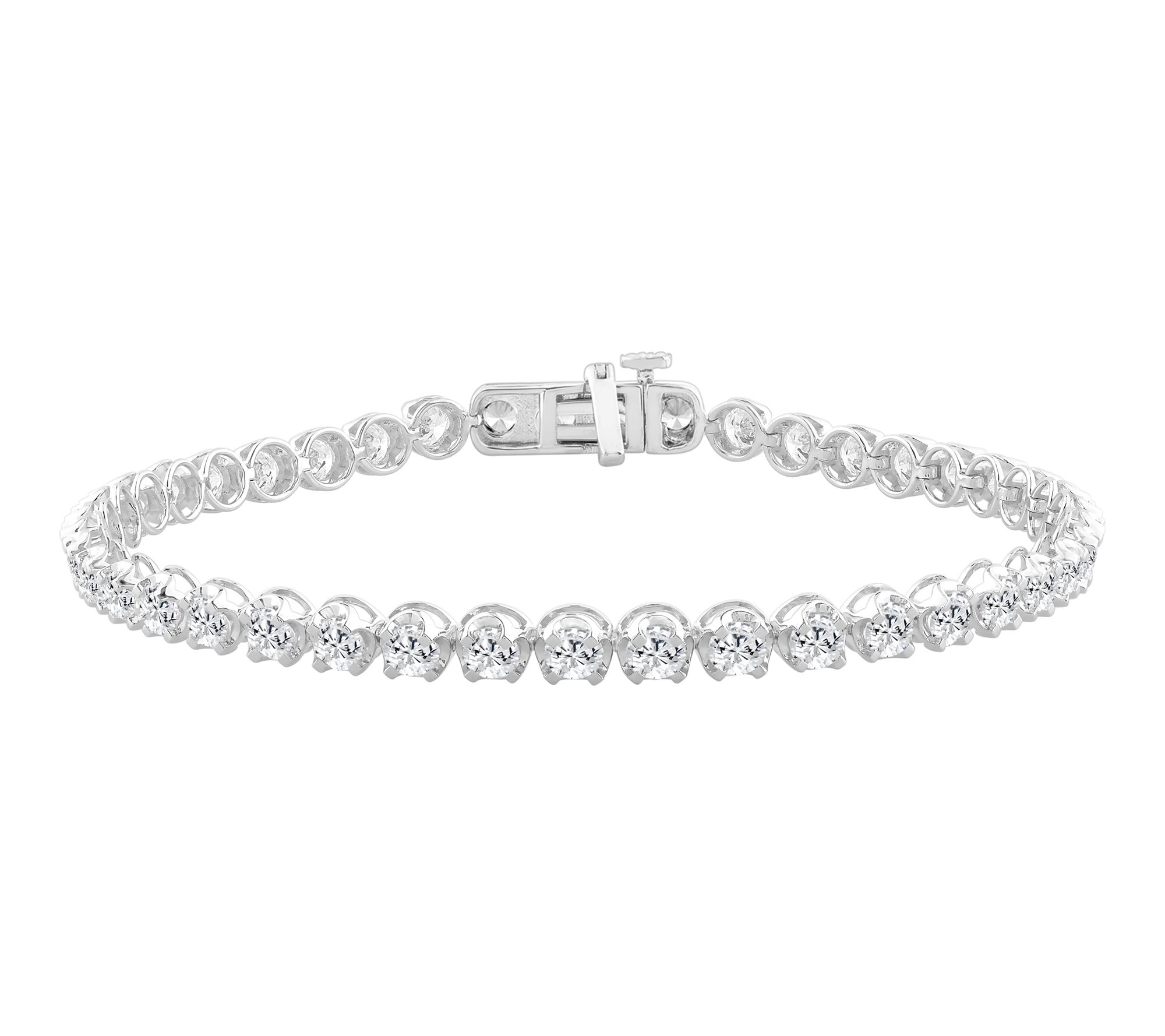 Fire Light 5.00 cttw Lab Grown Diamond, 10K White Gold