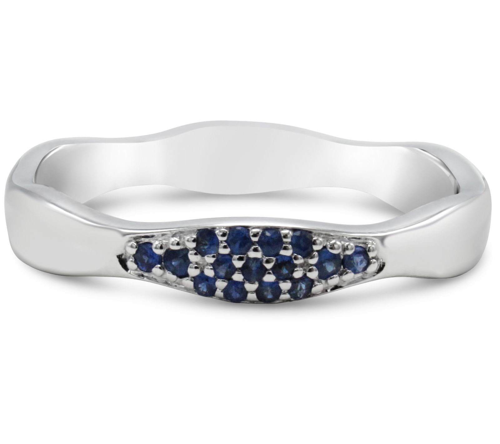 Affnity Gems 14K Gold 0.10 cttw Sapphire Ring