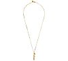 Veronese 18K Clad Personalized Vertical Pend ant w/ Chain, 1 of 2