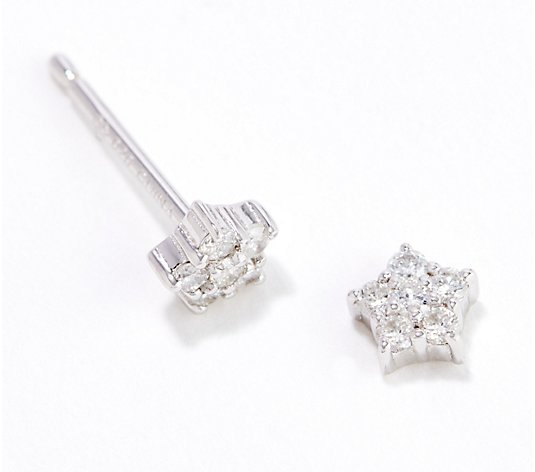 Accents by Affinity Diamonds Motif Studs, Sterling Silver