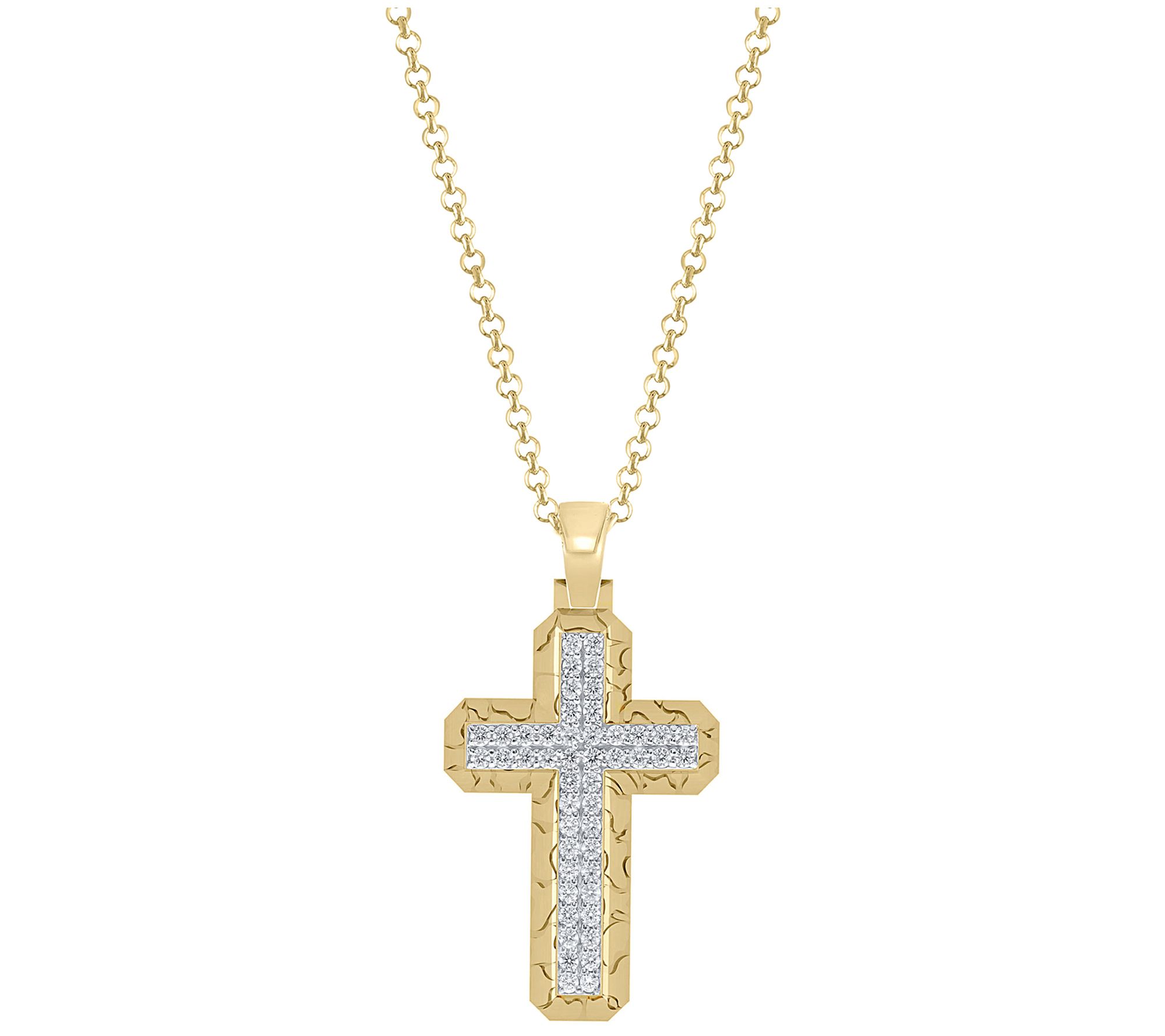 Men's Diamond Cross