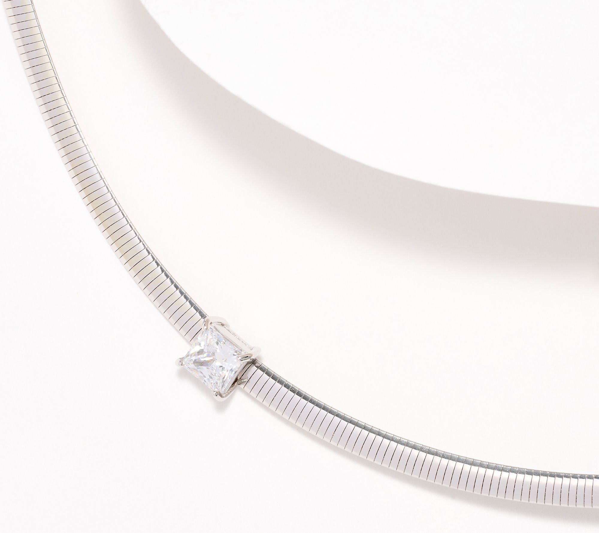 Stainless steel omega online necklace