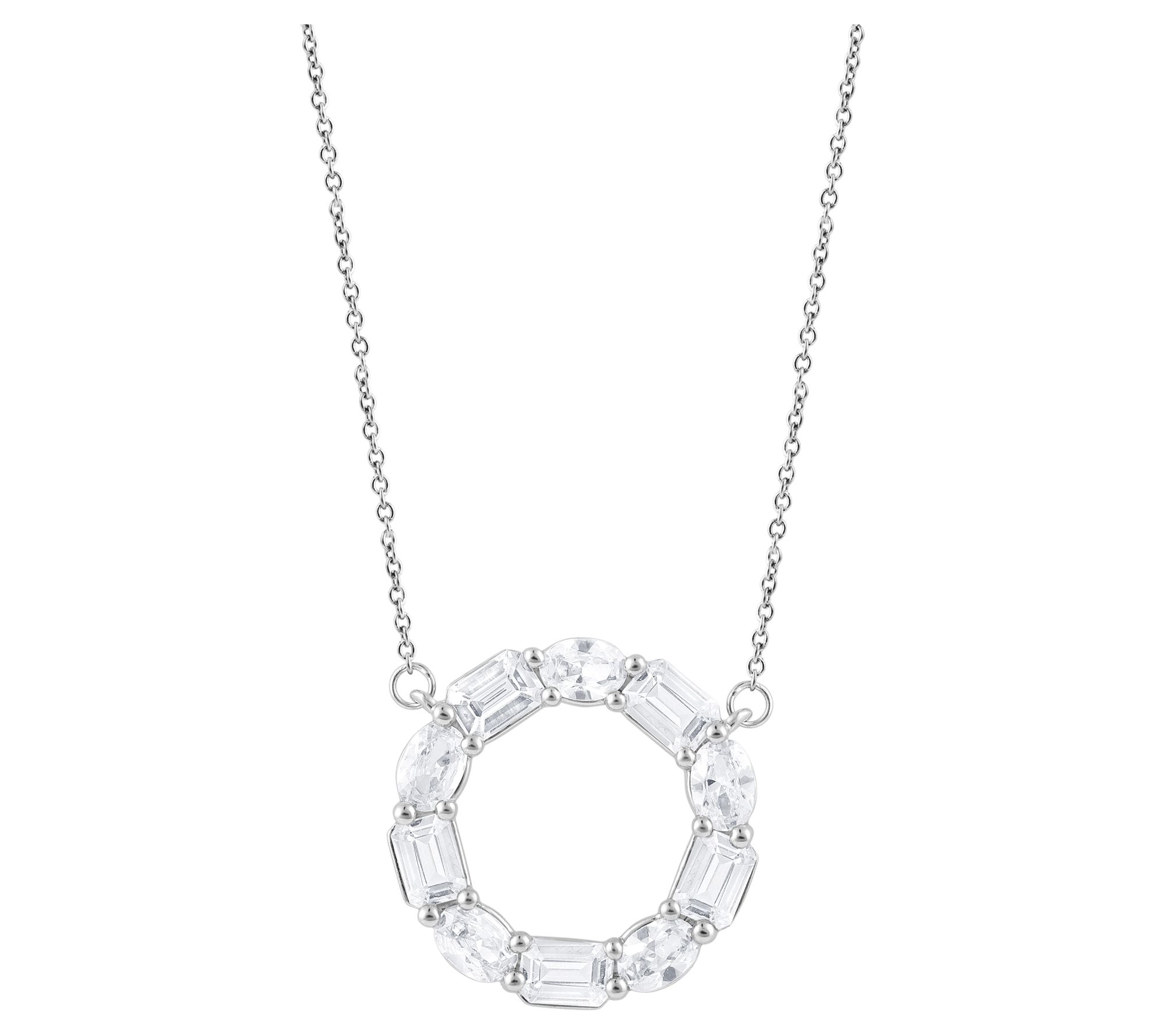 Fire Light Lab Grown Diamond 3.00 cttw Necklace, 14K Gold