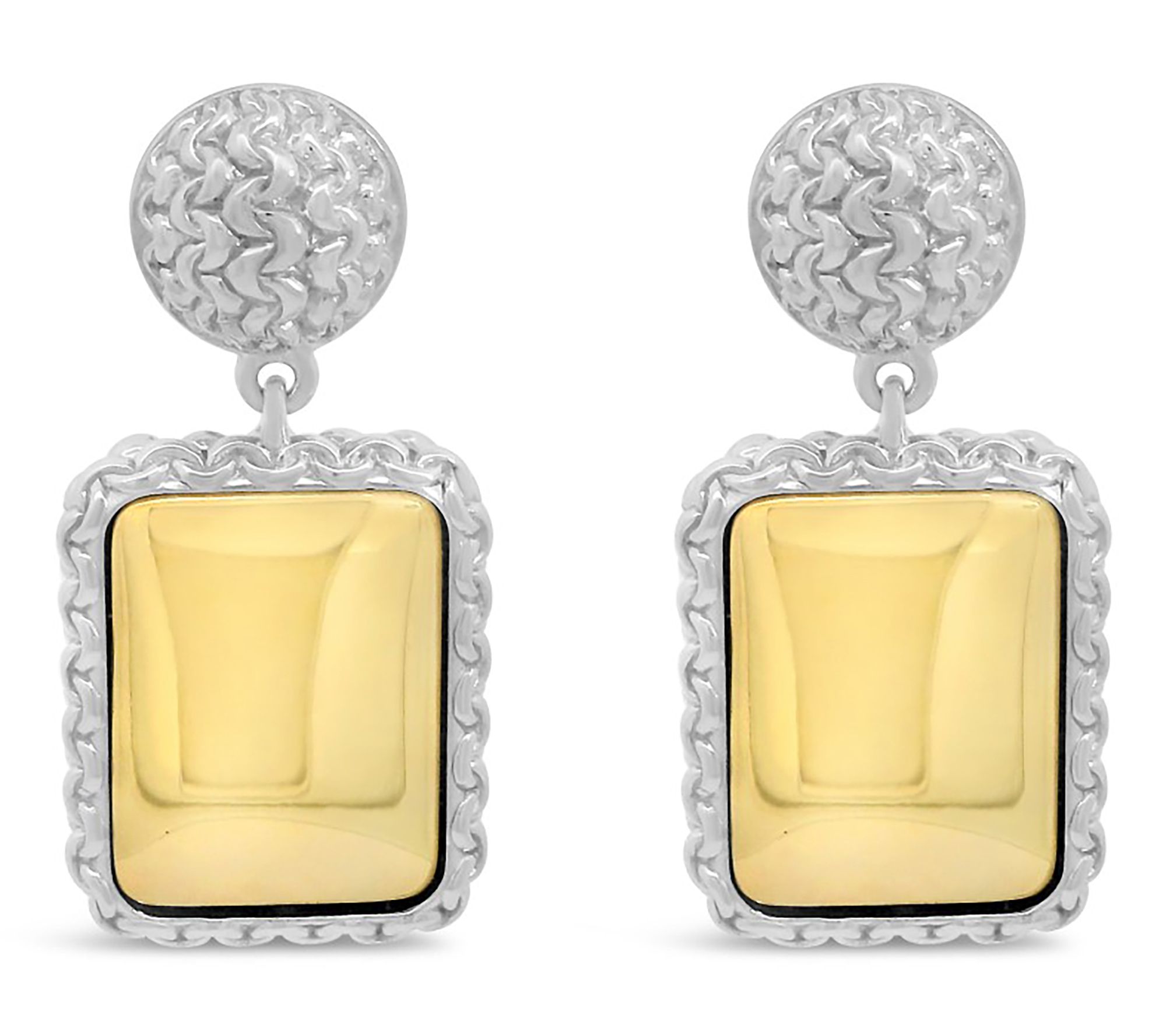 Tiffany Kay Studio Two-Tone Sterling Dangle Earrings