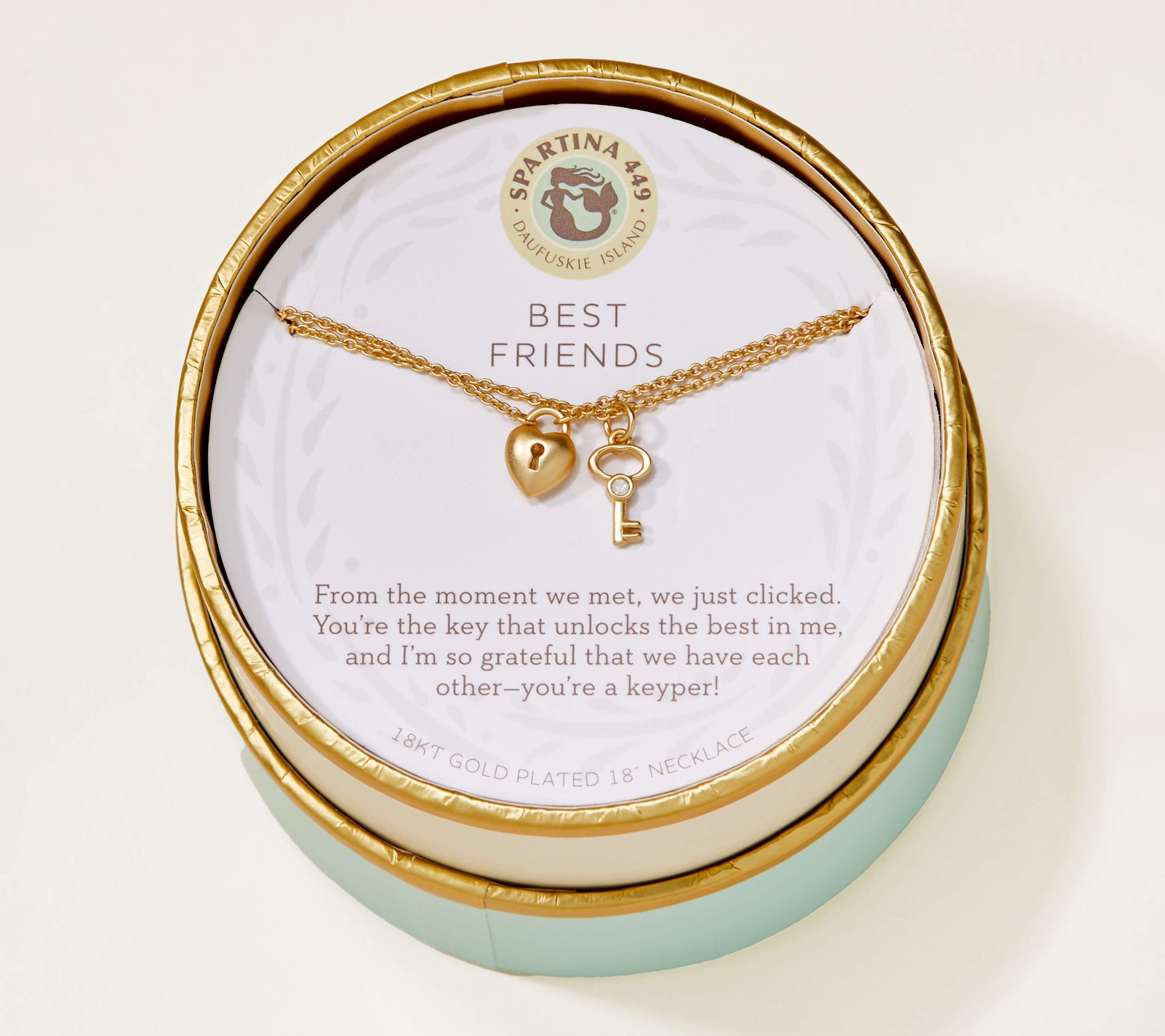 Spartina 449 Sea La Vie Best Friends Necklace