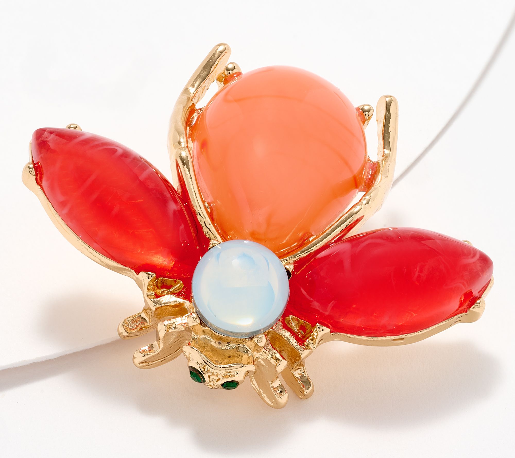 "As Is" Joan Rivers Colorful Bee Pin