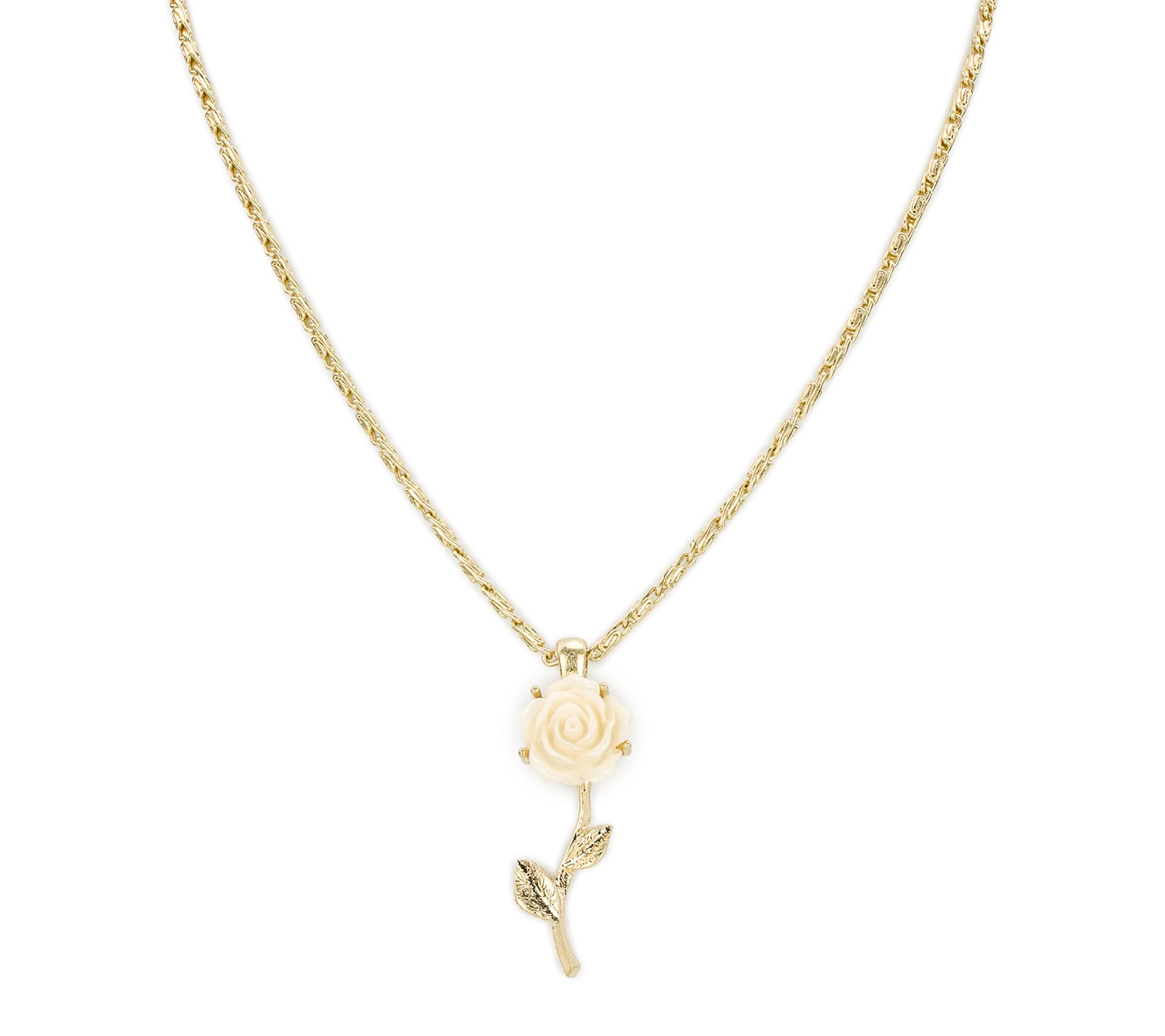 Patricia Nash Rose Garden Collection Rose StemNecklace