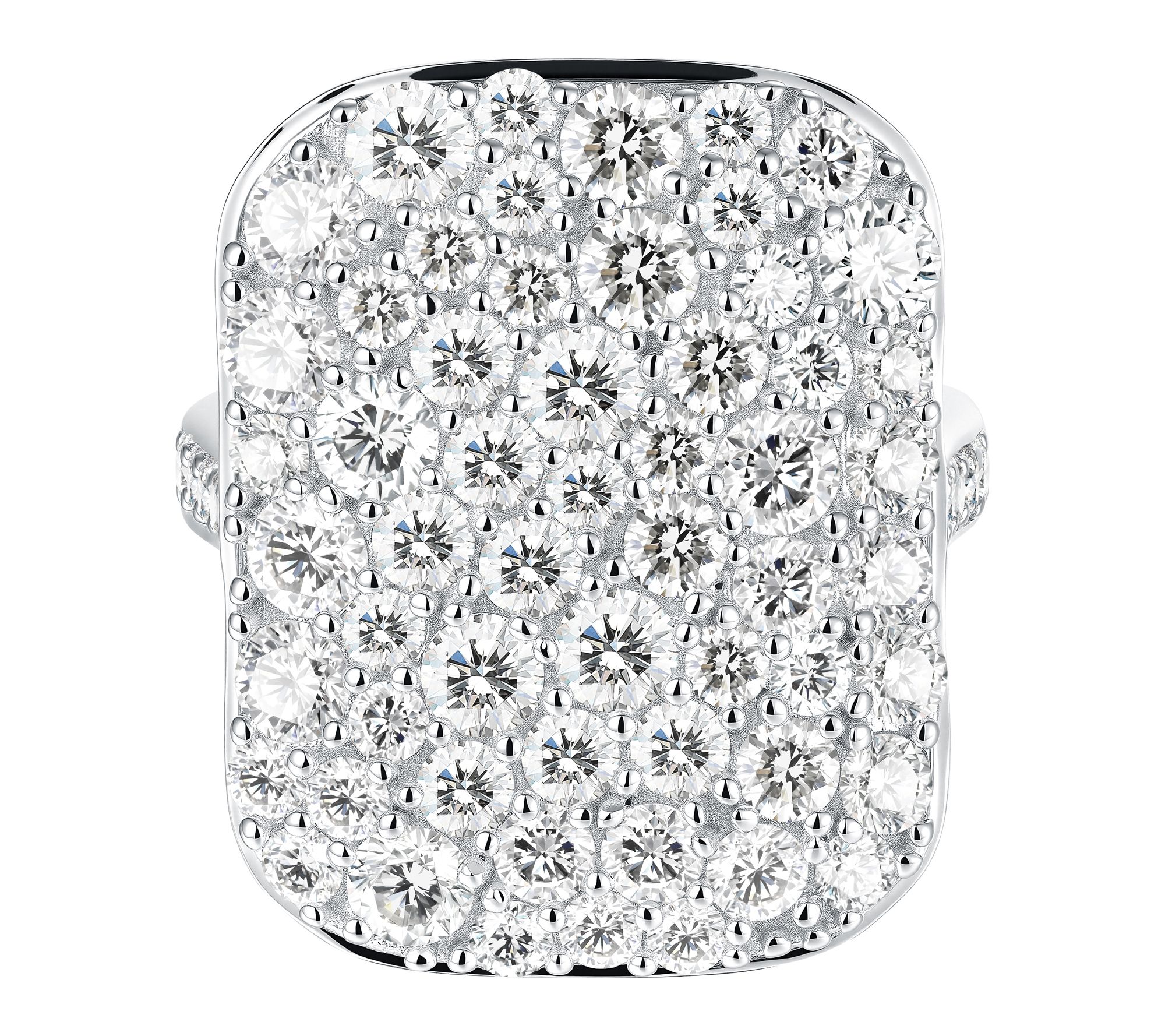 Jen by Jennifer Miller Lab Grown Diamond Bold Ring, Sterling