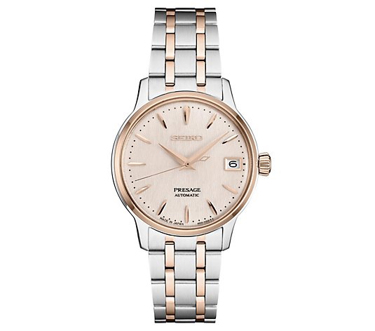 Seiko Women's Presage Two-Toned Stainless Steel Watch