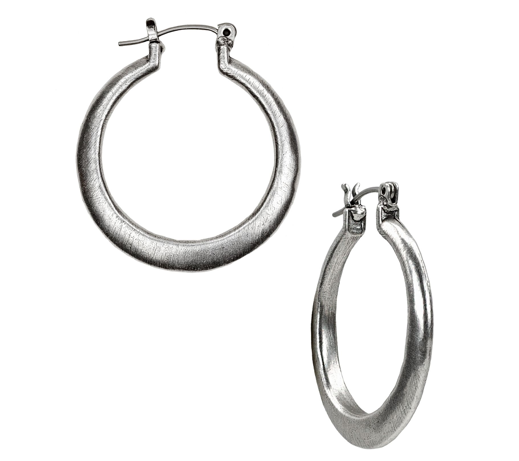 Patricia Nash 1-1/4" Hoop Earrings