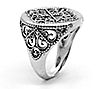 Or Paz Sterling Silver Filigree Signet Ring, 1 of 4
