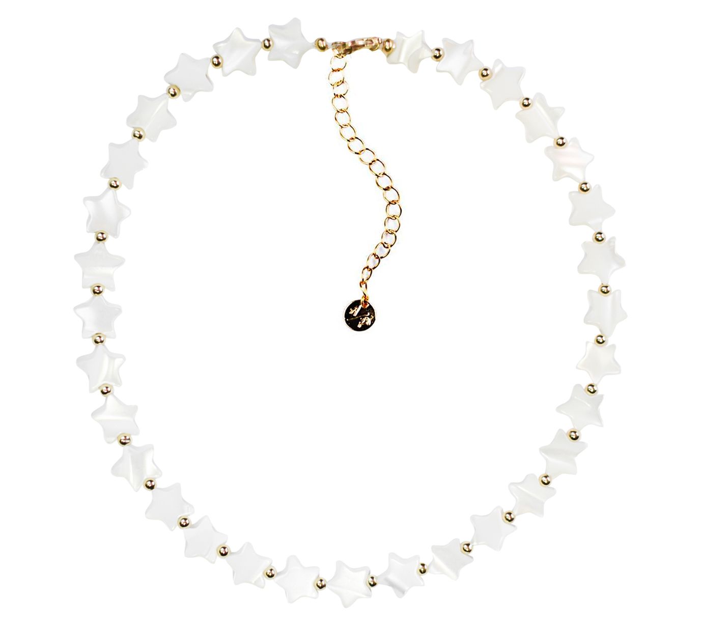 Adriana Pappas Designs Mother of Pearl Stardust Choker