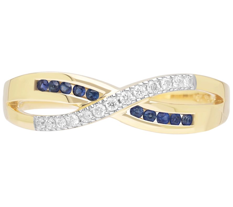 Ariva 14K Gold Gemstone & Diamond Camilla Ring