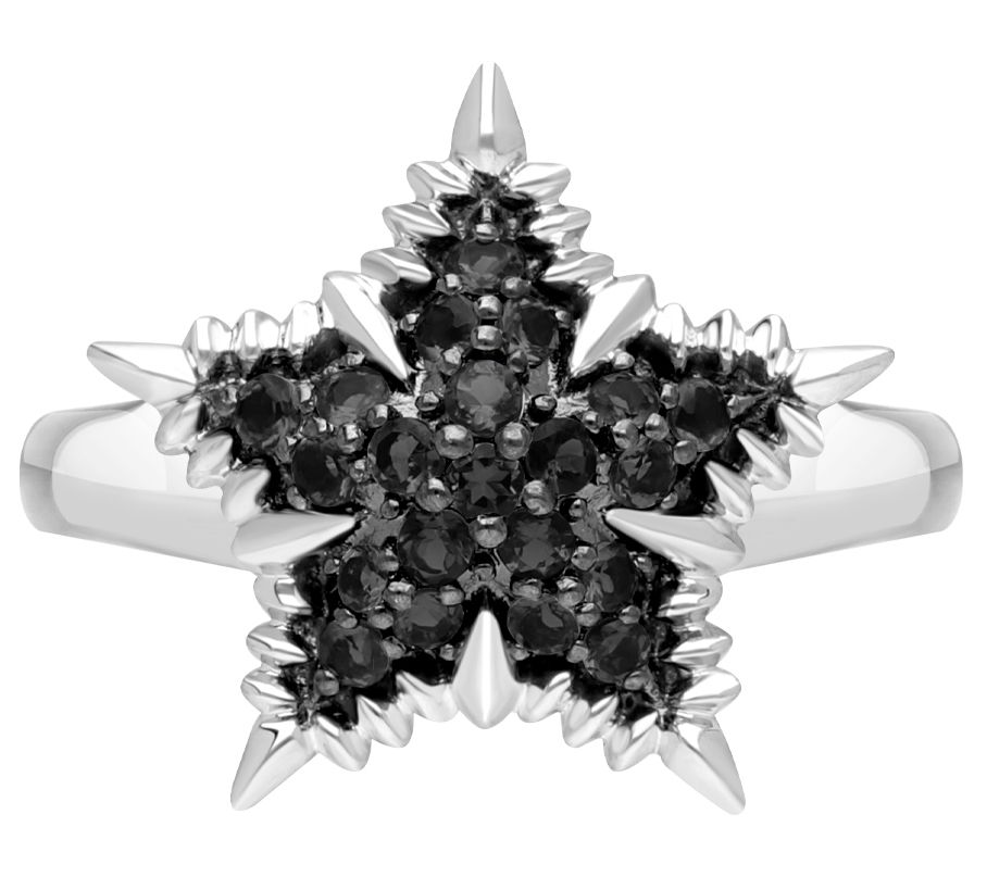 Margo Manhattan Sterling Silve r Spinel Sophia Star Ring