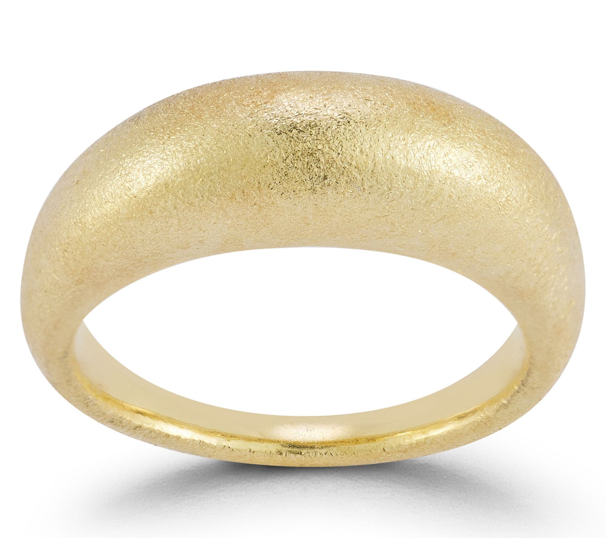 Sterlina Silver Satin Dome Ring, Sterling