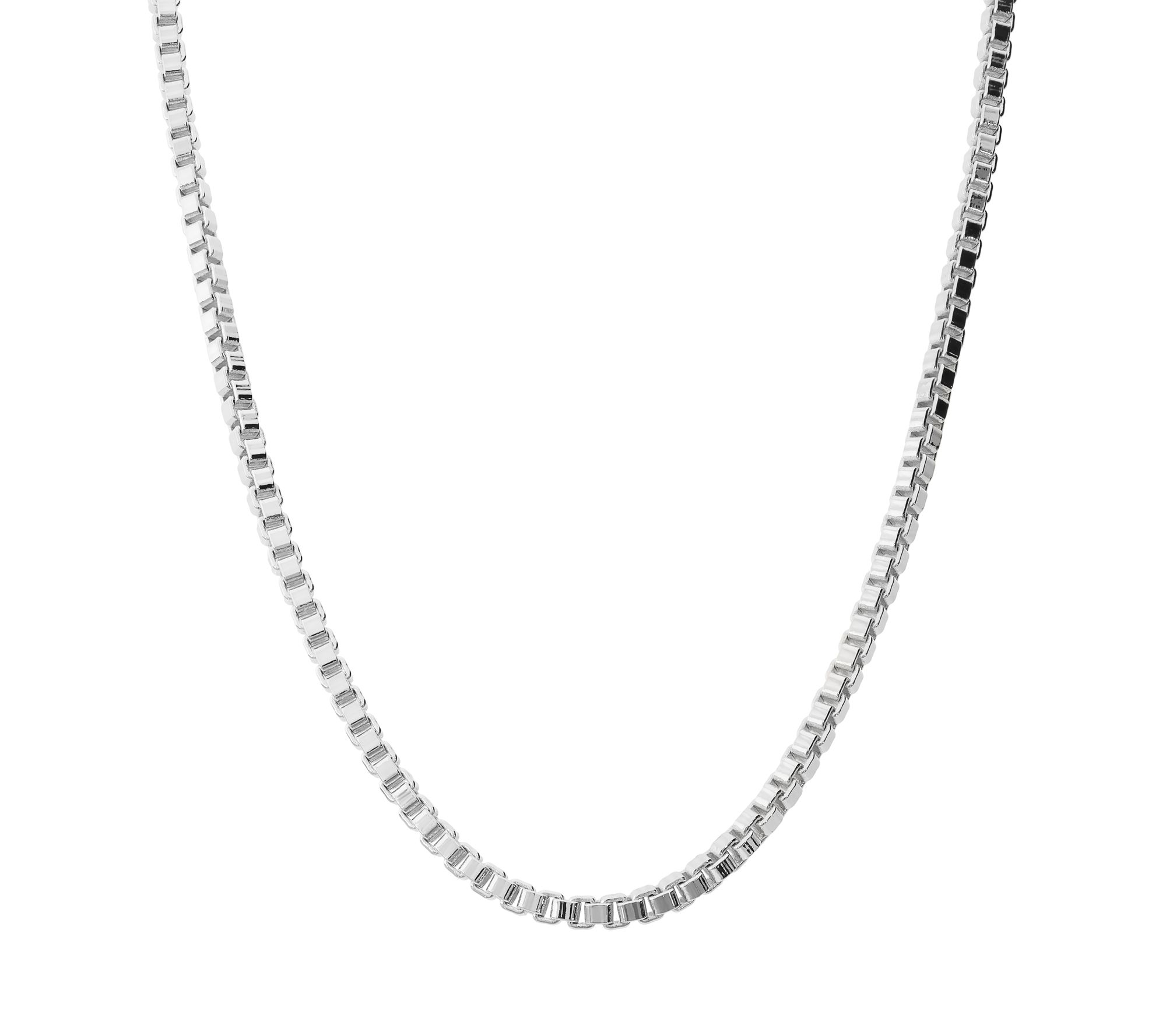 David Markstein Bronze 18" Bold Box Necklace w/Magnet Clasp