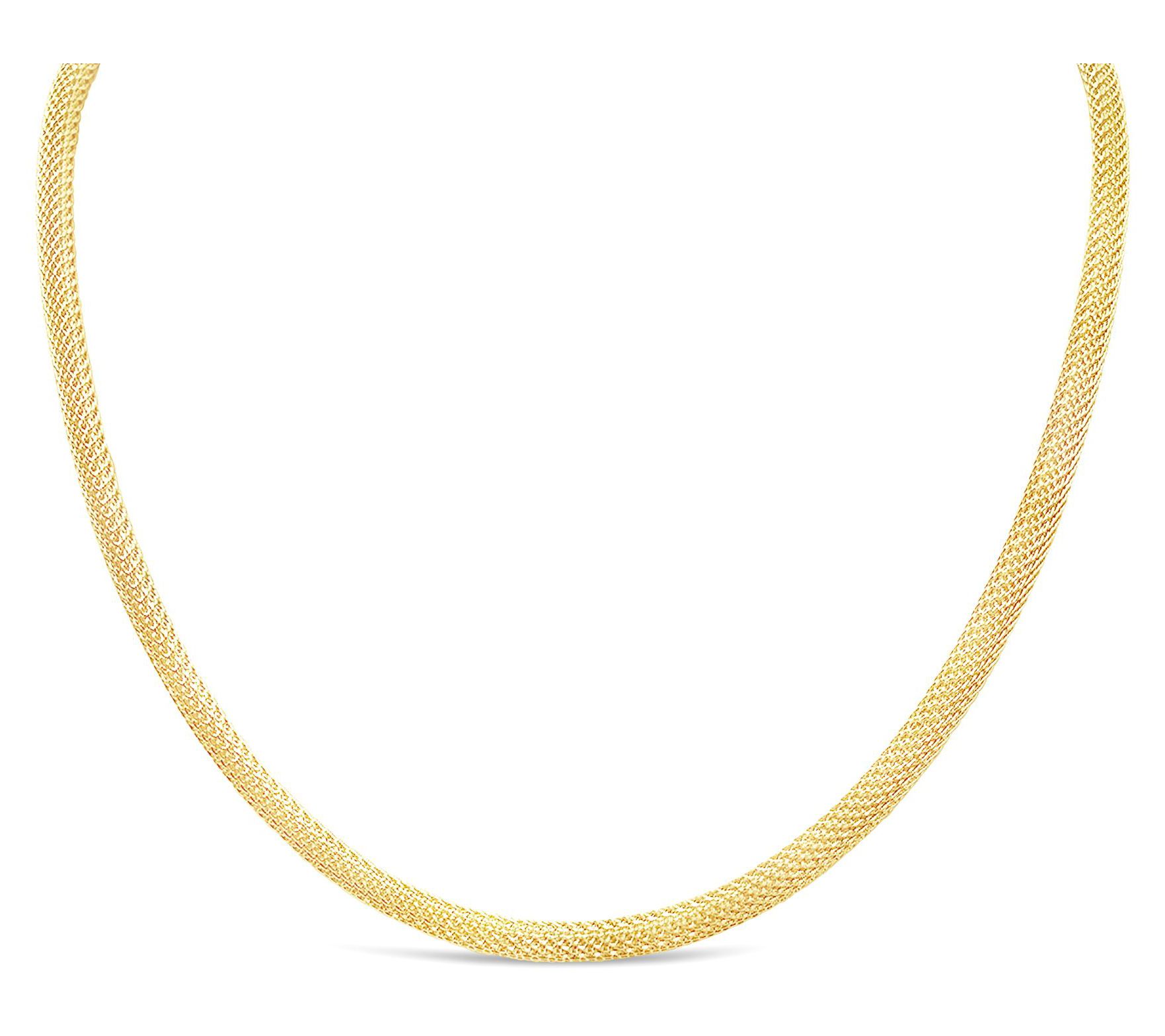Ariva 18K Gold Vermeil Mesh Necklace