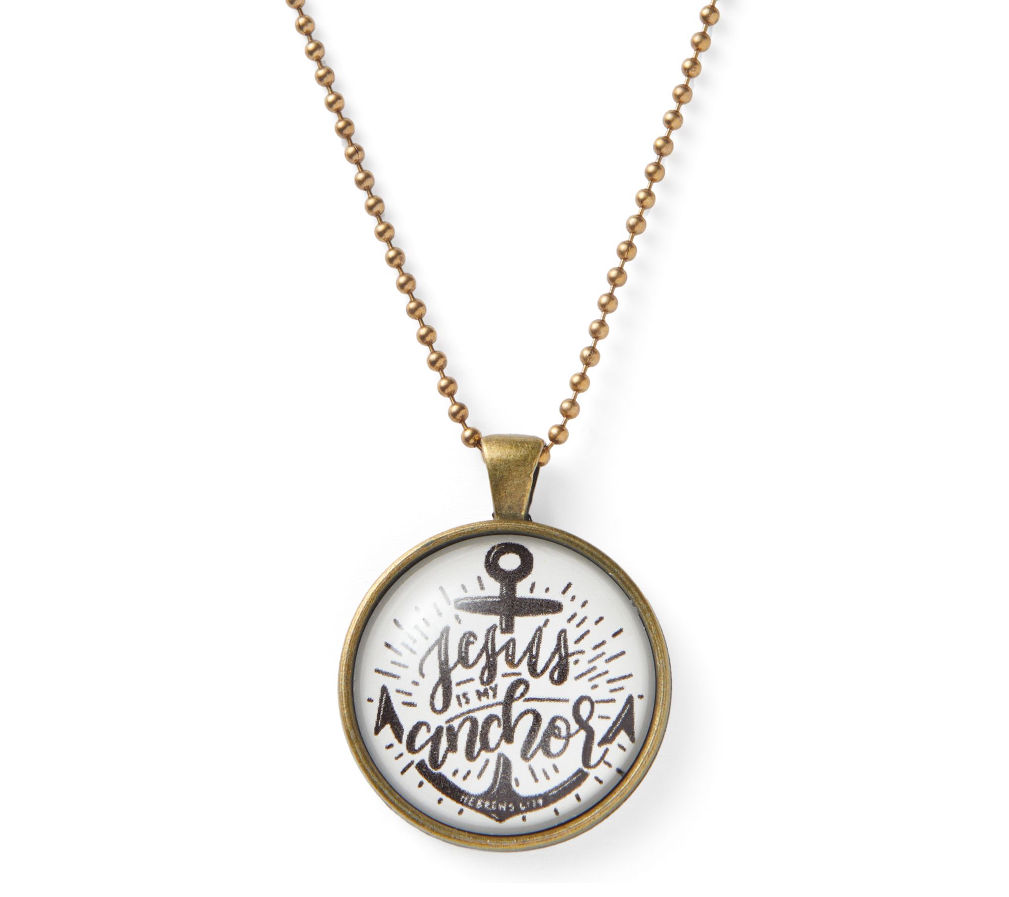 The Vintage Sparrow My Anchor Pendant w/ Chain