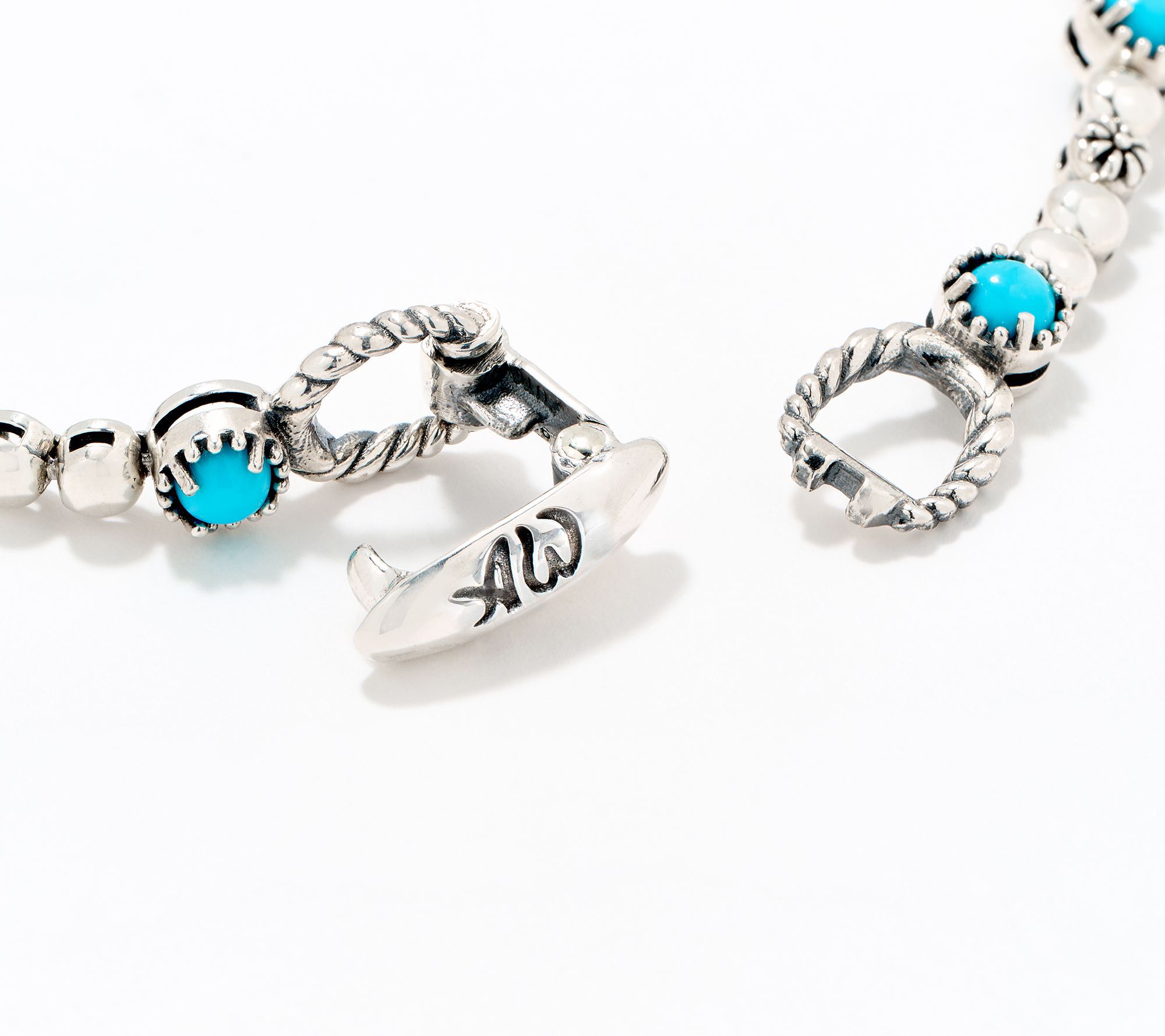 ★WEST★ Choose 5 types of silver color stone tennis b Multi Stone Bracelet, Natural Multi Stone Oval Tennis
