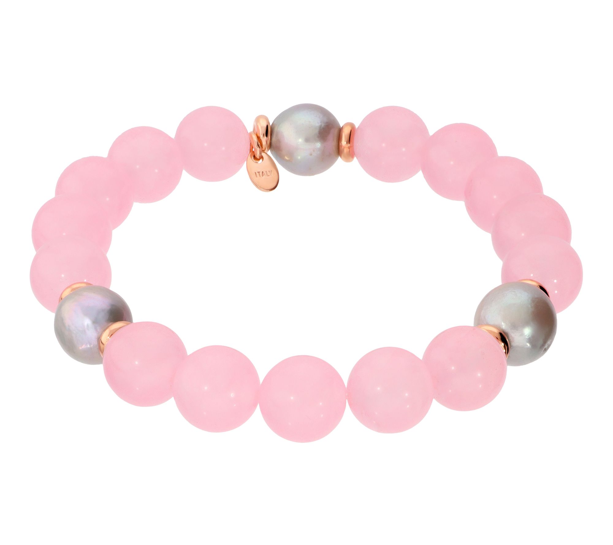 Honora Cultured Pearl & Gemstone Bead Stretch Bracelet