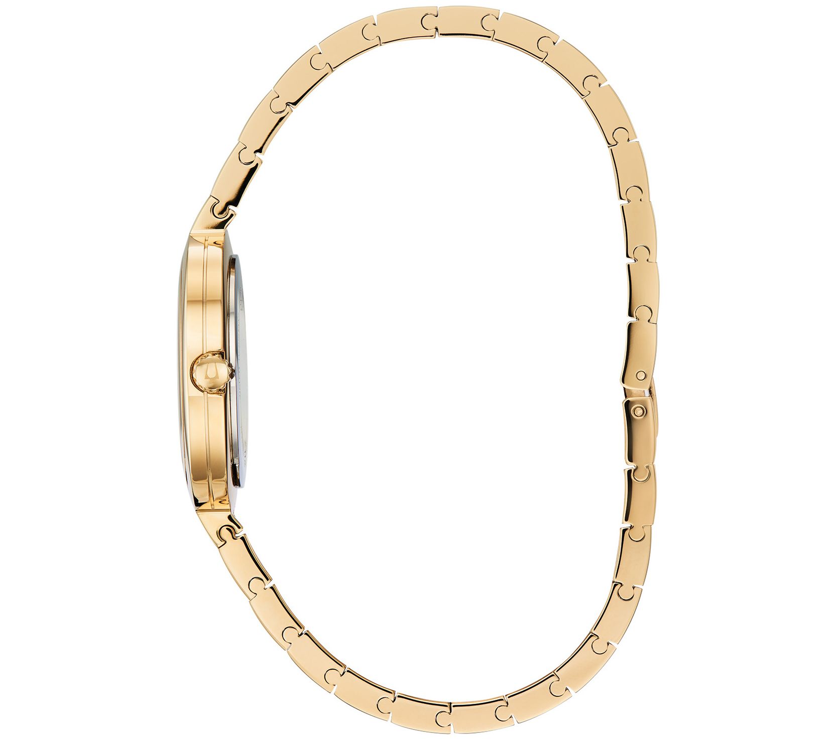 Bulova Women's Rhapsody Diamond Goldtone Watch - QVC.com