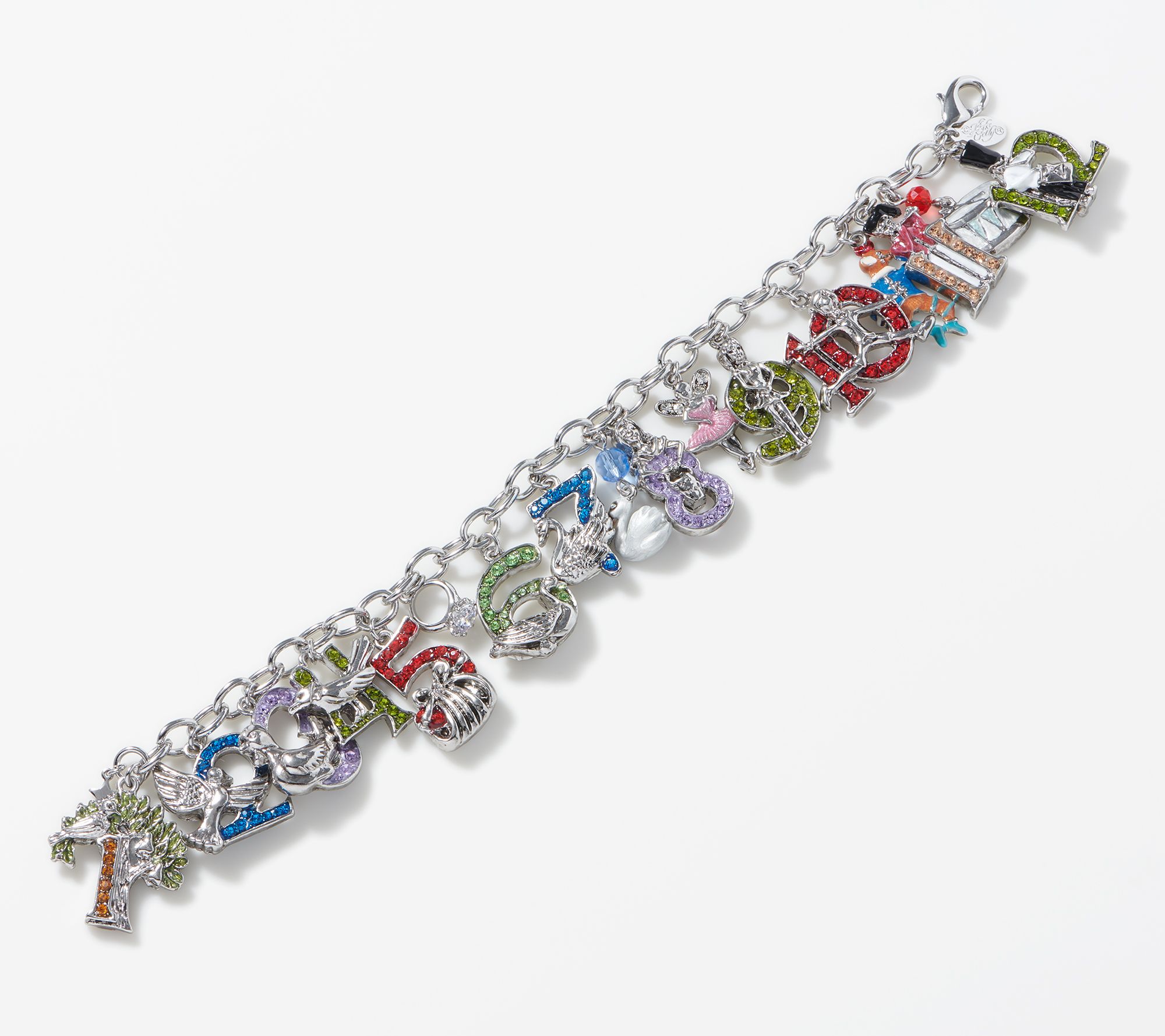 Kirks Folly 12 Days of Christmas Magic Charm Bracelet - QVC.com